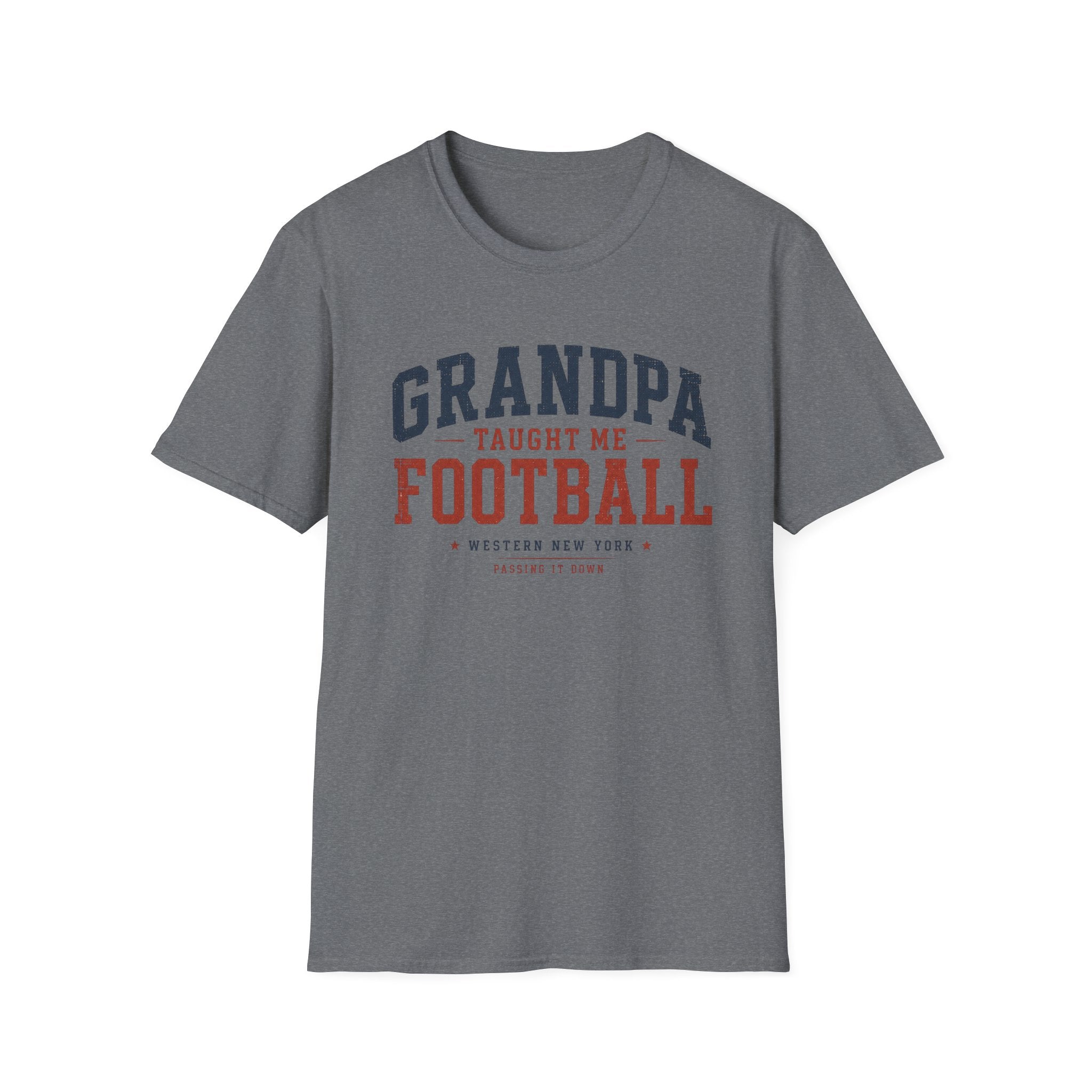 Grandpa Taught Me Football T-Shirt