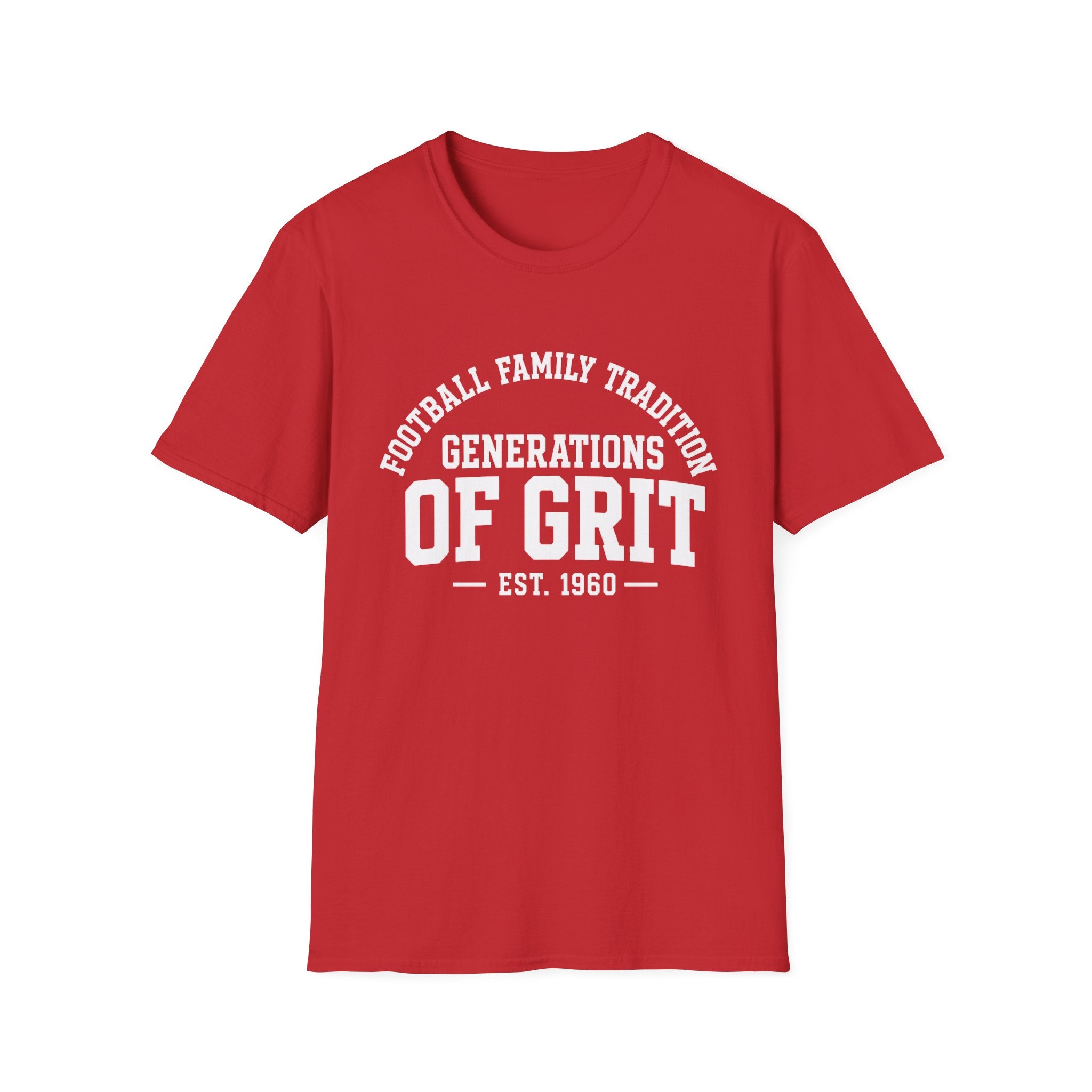 Generations of Grit Football Family T-Shirt