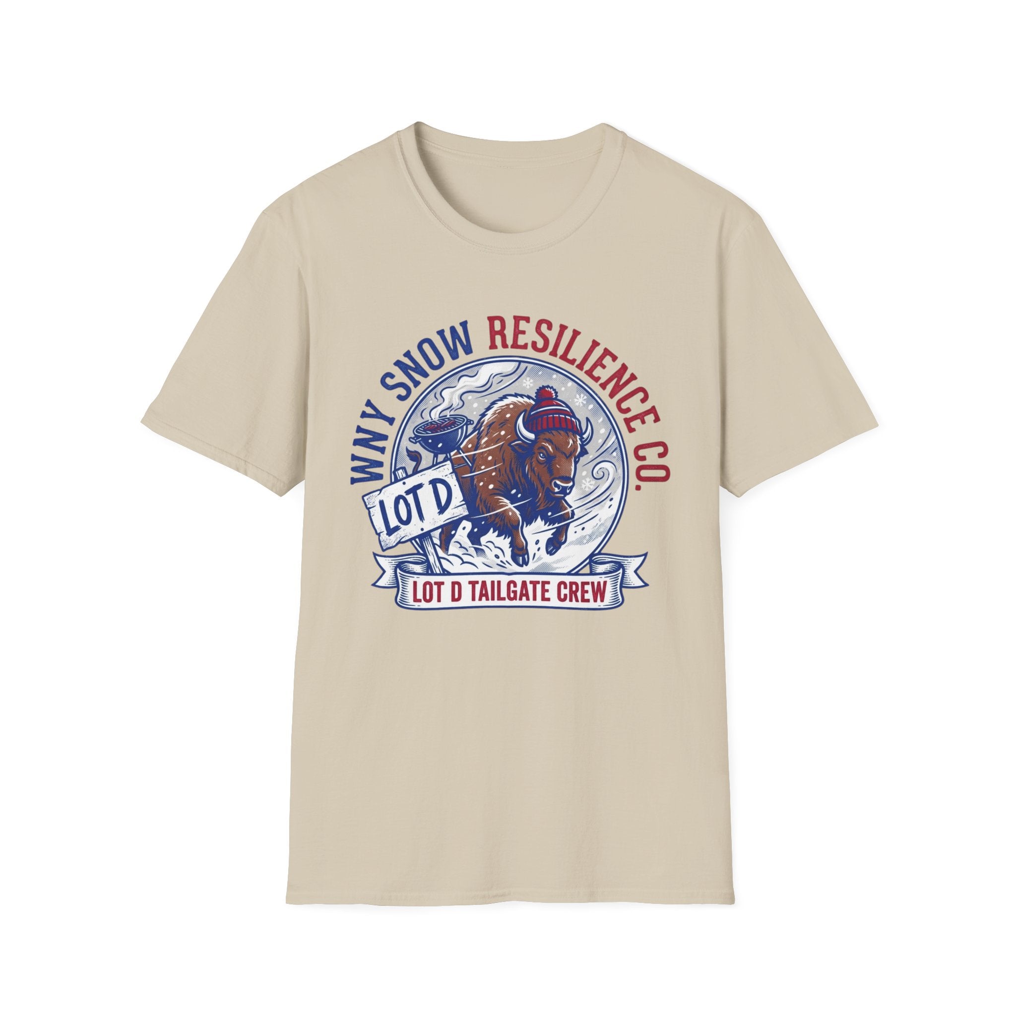 WNY Snow Resilience Co. Lot D Tailgate Crew T-Shirt