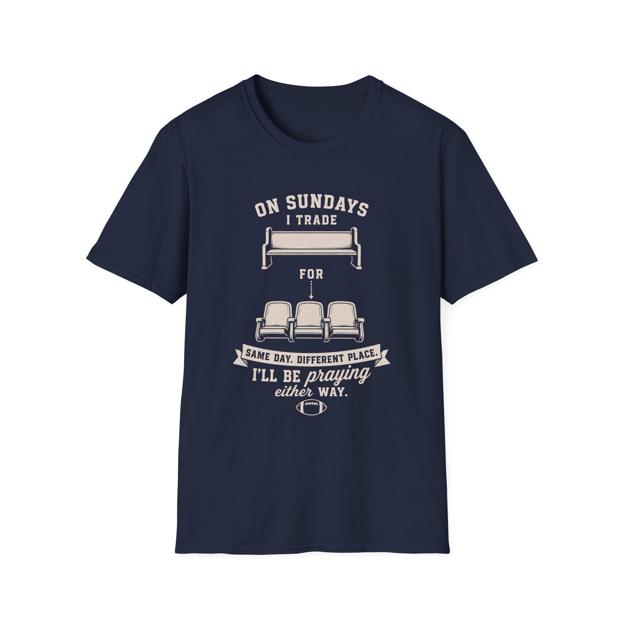 On Sundays I Trade Seats For Game Day T-Shirt