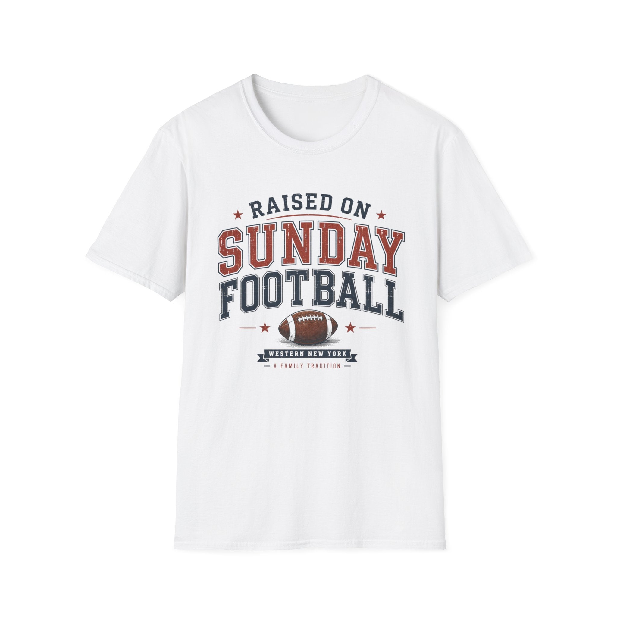 Raised on Sunday Football T-Shirt