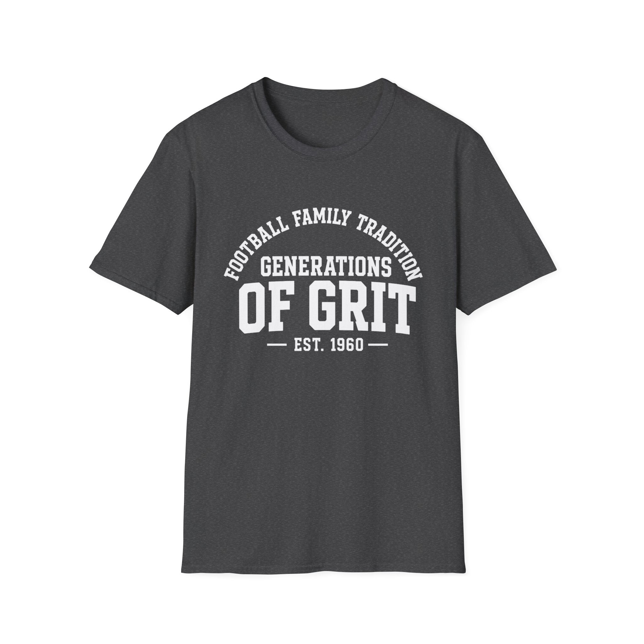 Generations of Grit Football Family T-Shirt