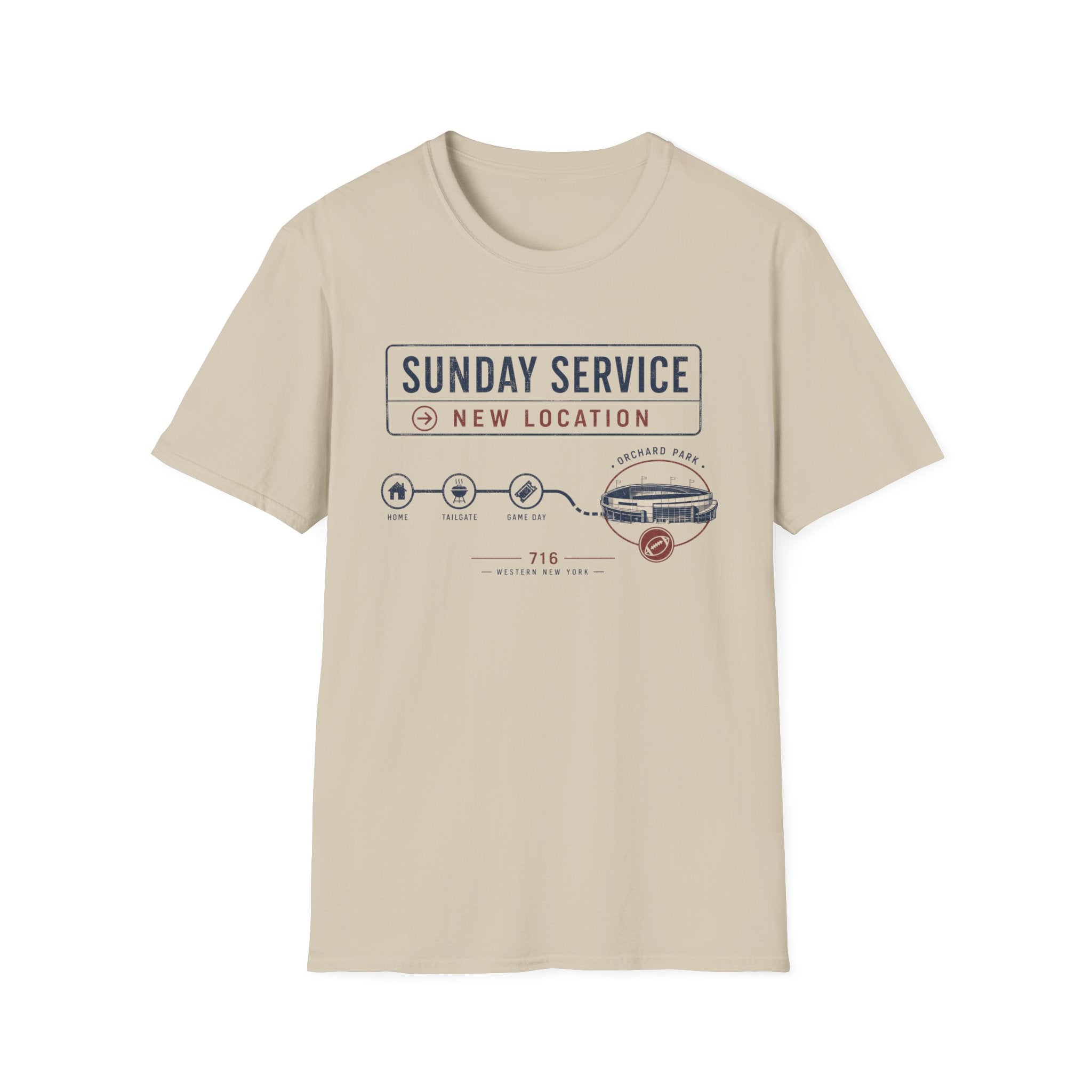 Sunday Service New Location T-Shirt