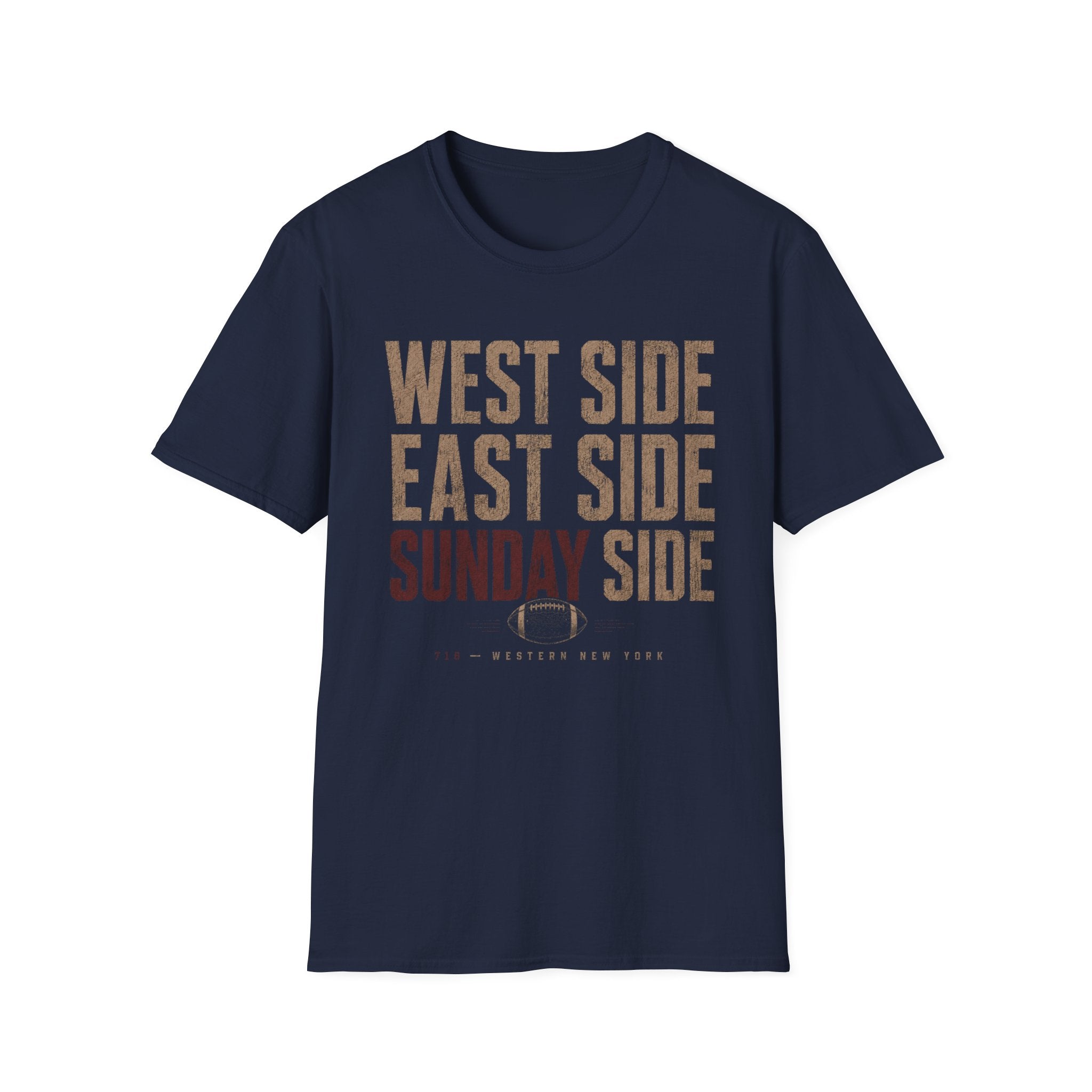 West Side East Side Sunday Side T-Shirt