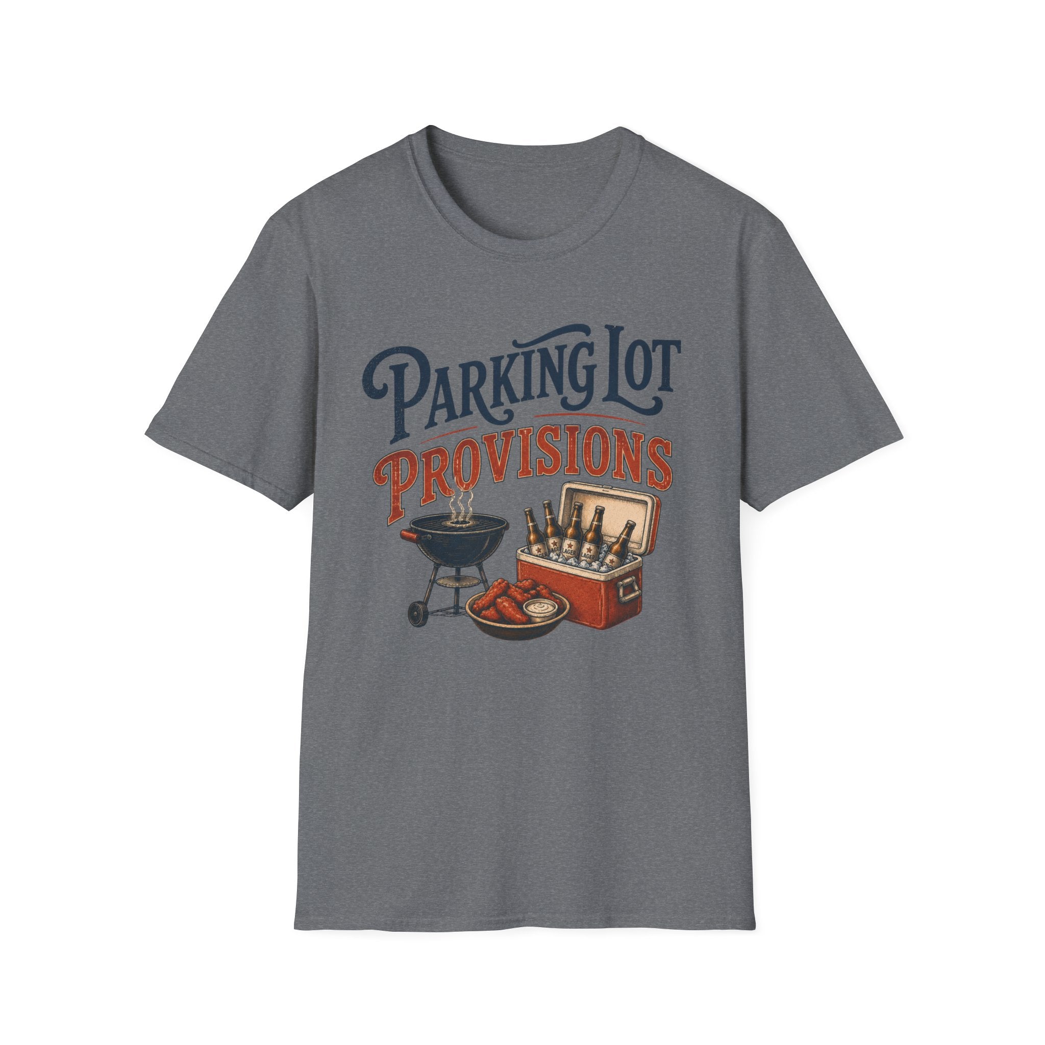 Parking Lot Provisions with Beer T-Shirt