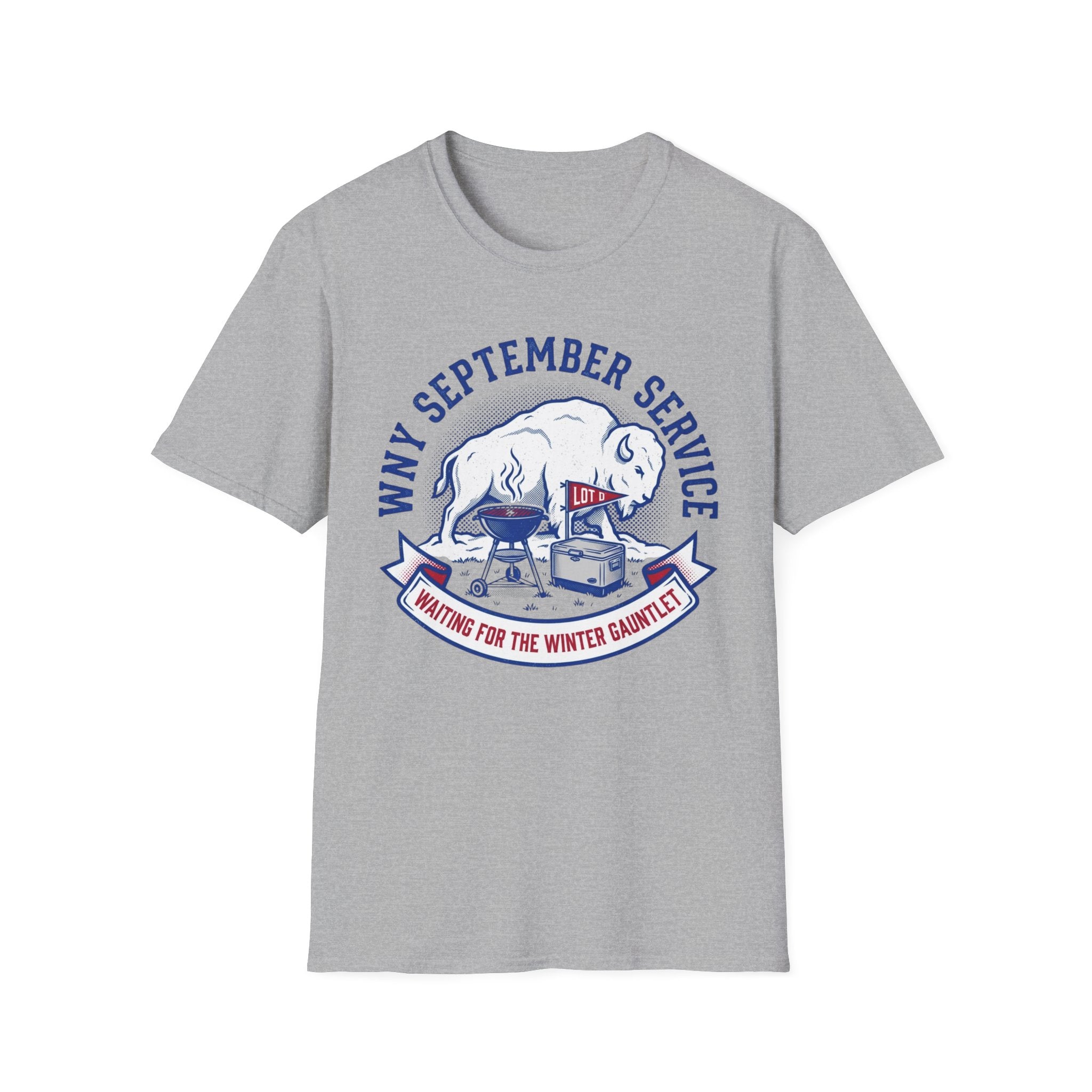 WNY September Service Waiting for the Winter Gauntlet T-Shirt