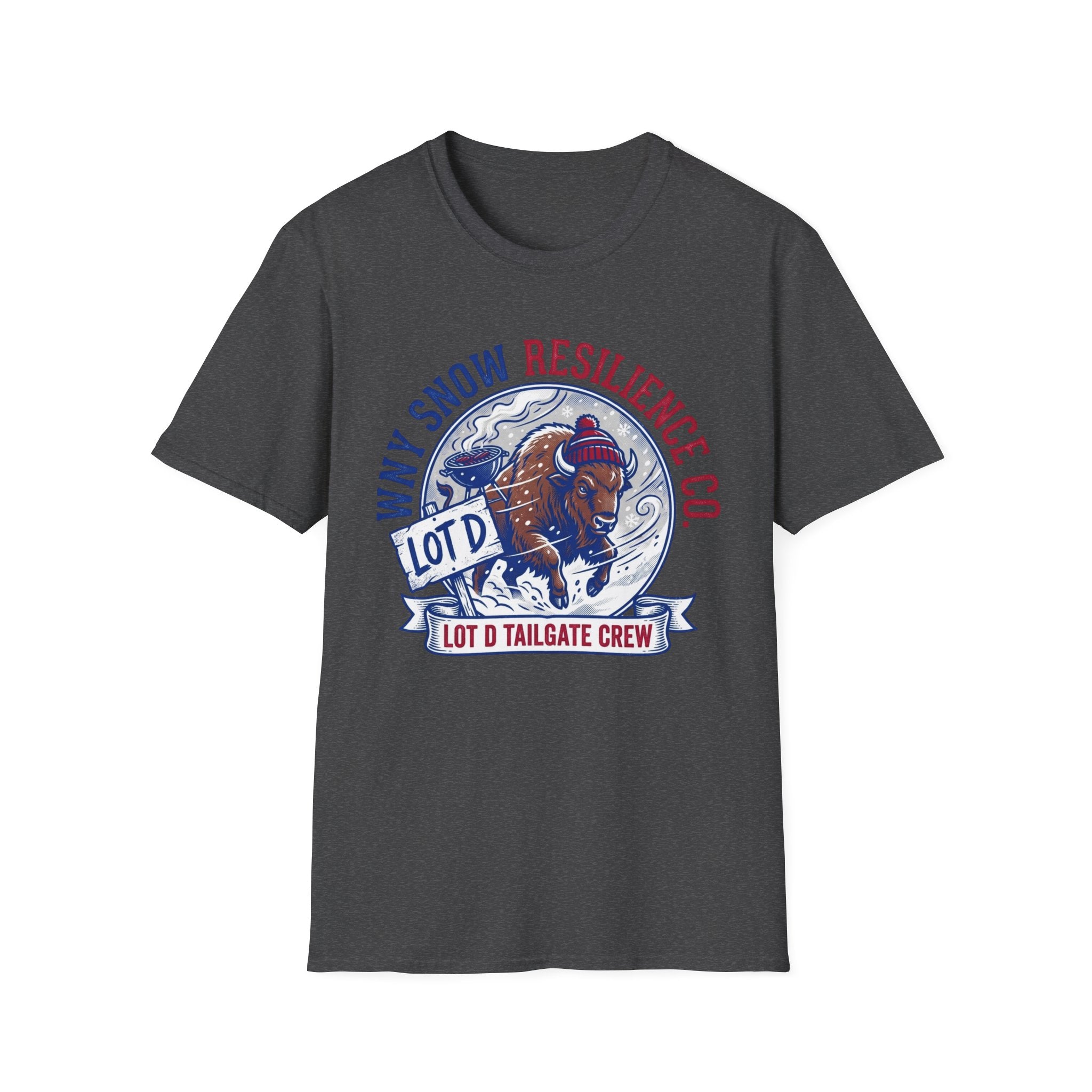 WNY Snow Resilience Co. Lot D Tailgate Crew T-Shirt