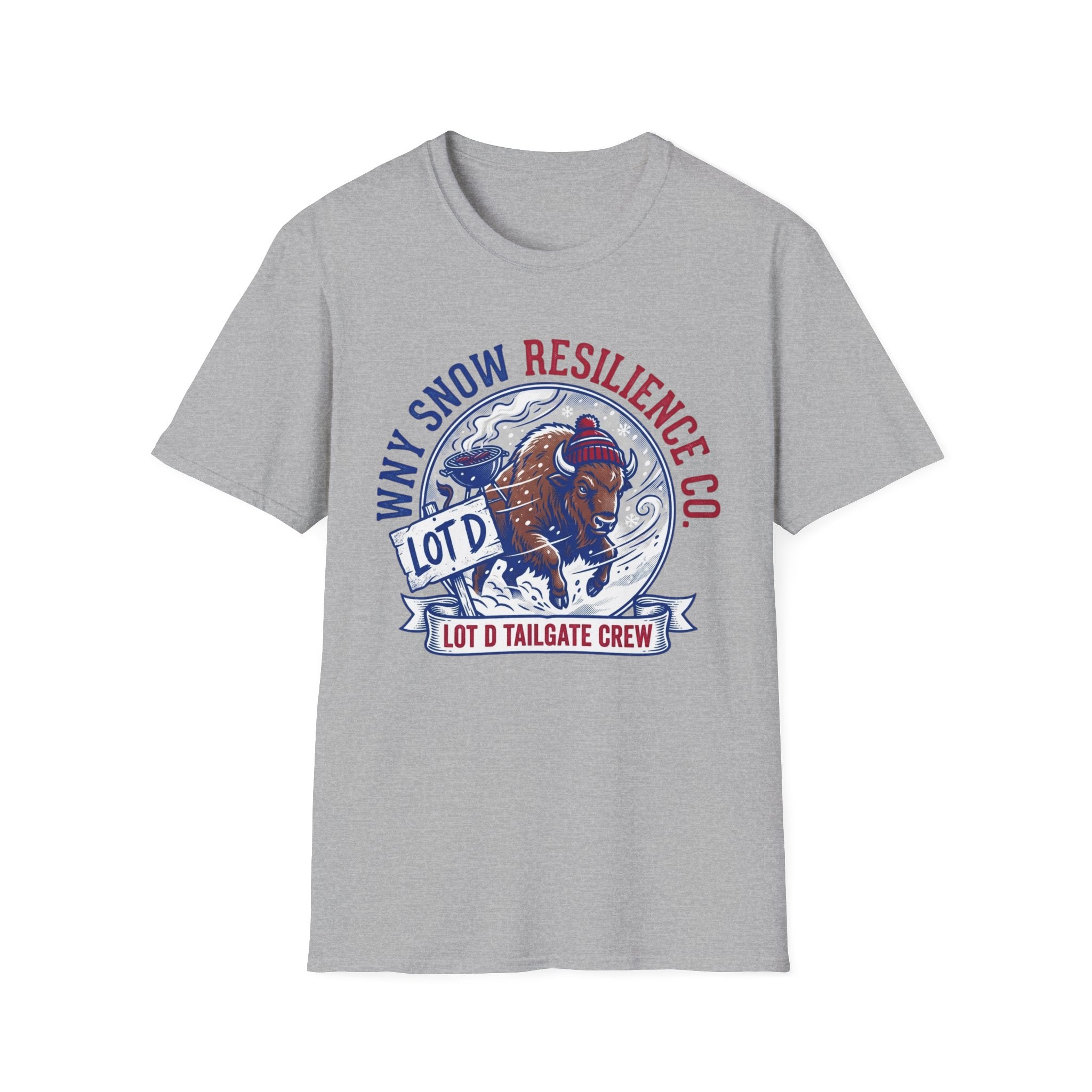 WNY Snow Resilience Co. Lot D Tailgate Crew T-Shirt