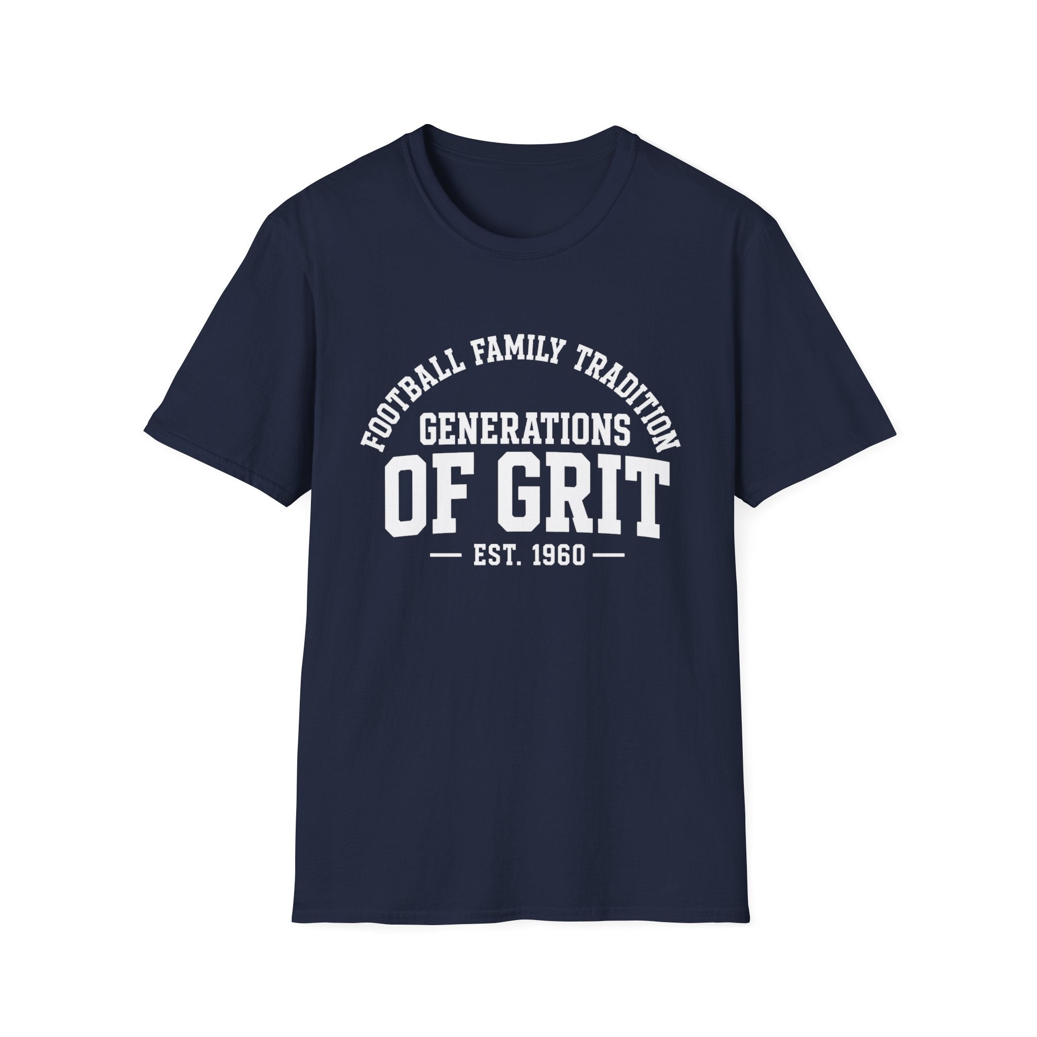 Generations of Grit Football Family T-Shirt