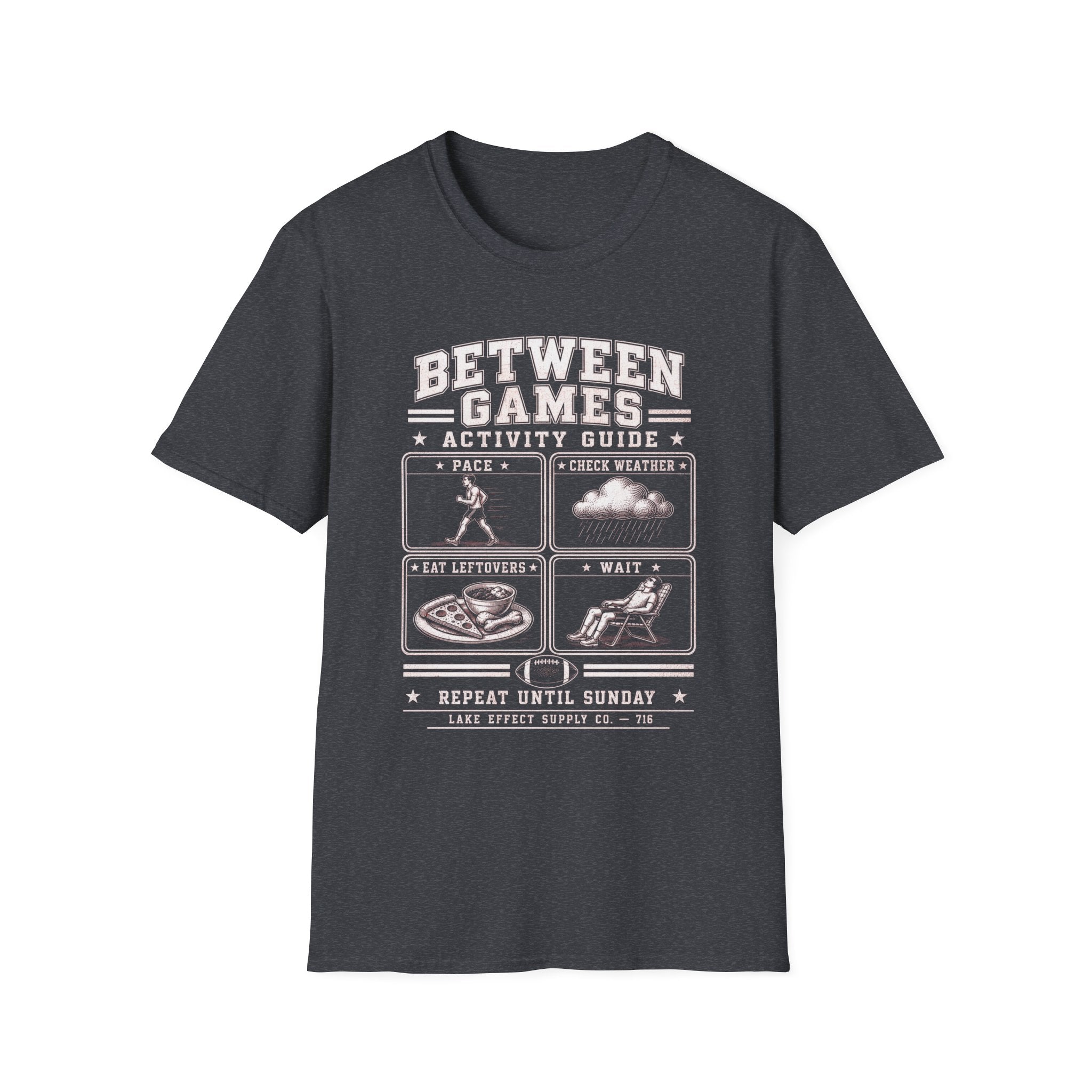 Between Games Activity Guide T-Shirt