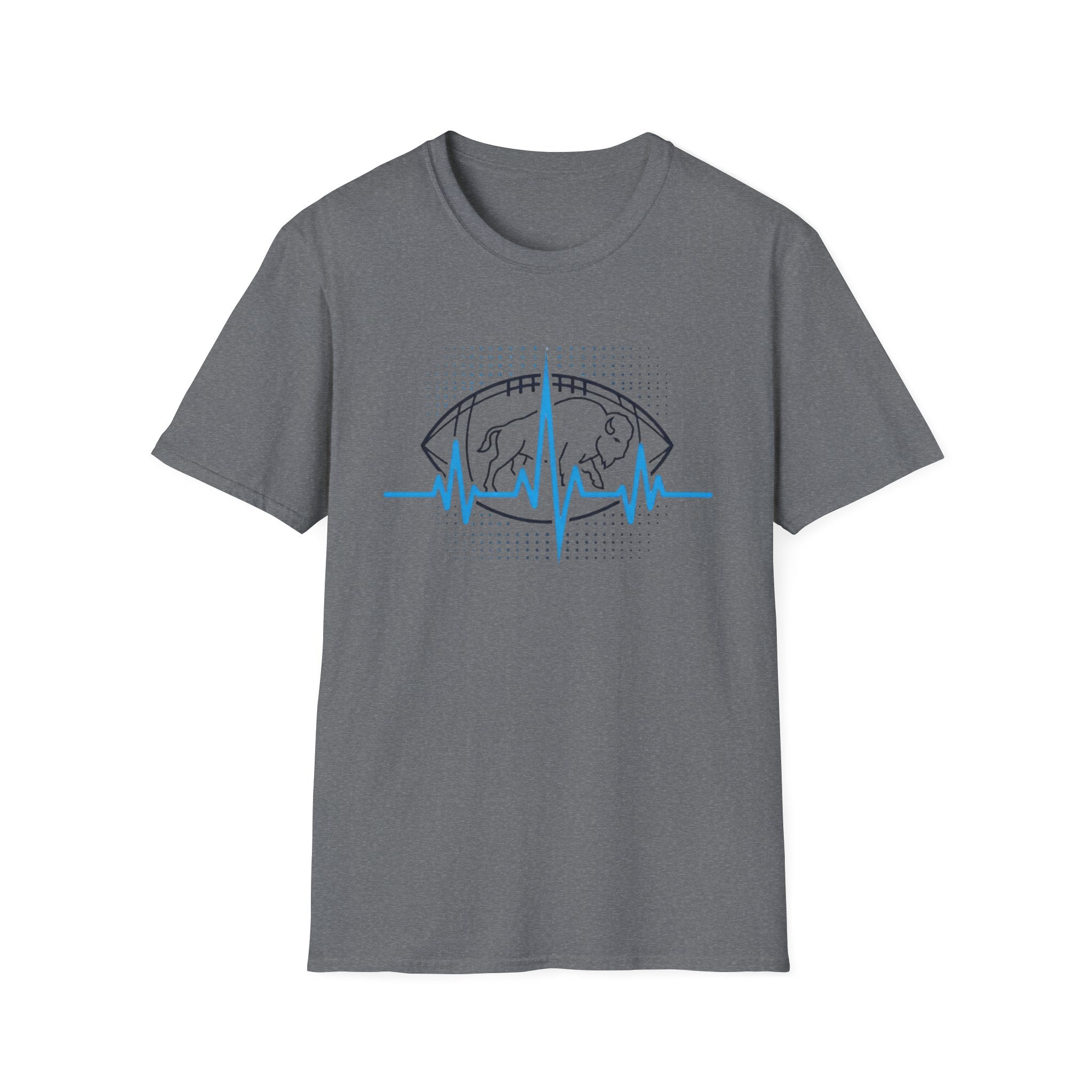 Buffalo Football Heartbeat T-Shirt