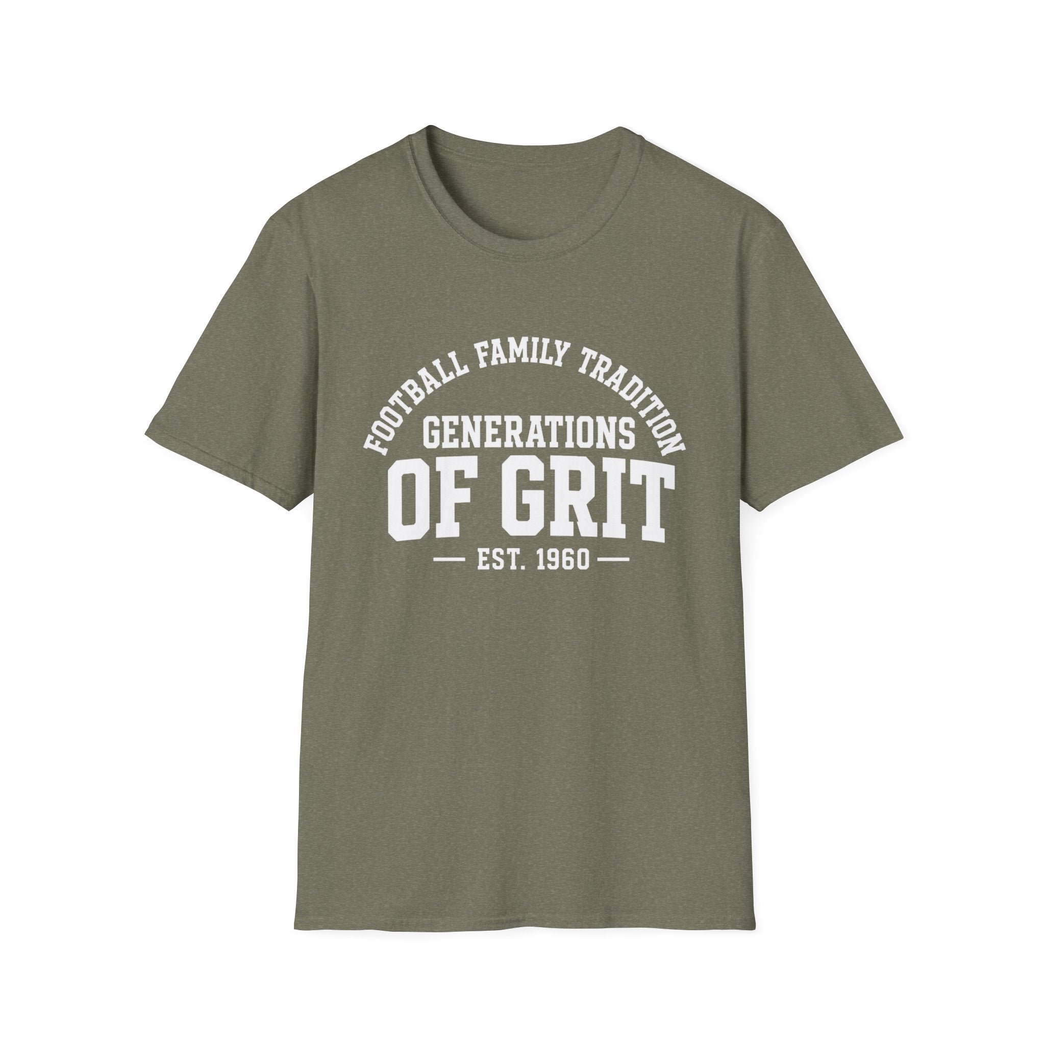 Generations of Grit Football Family T-Shirt