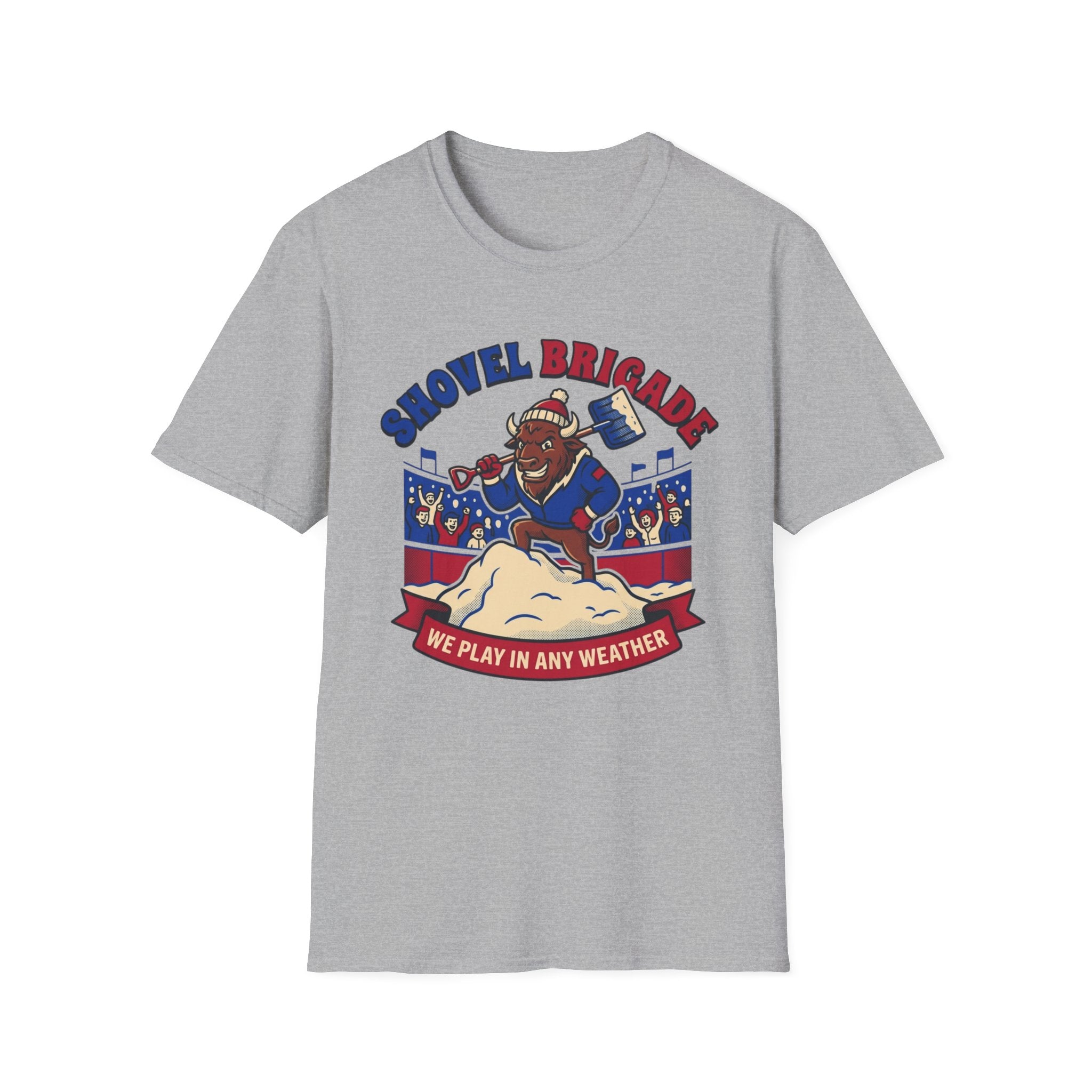 Shovel Brigade "We Play in Any Weather" T-Shirt