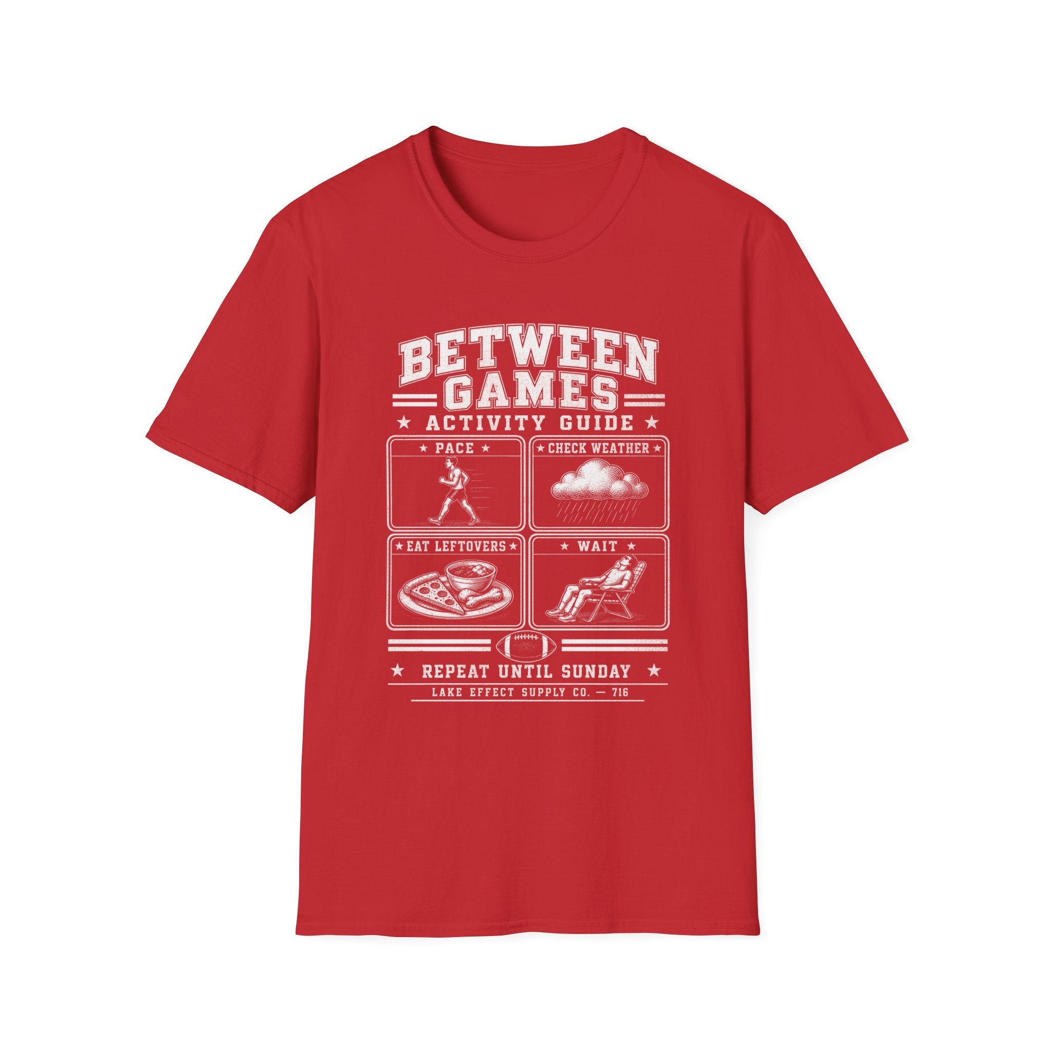 Between Games Activity Guide T-Shirt
