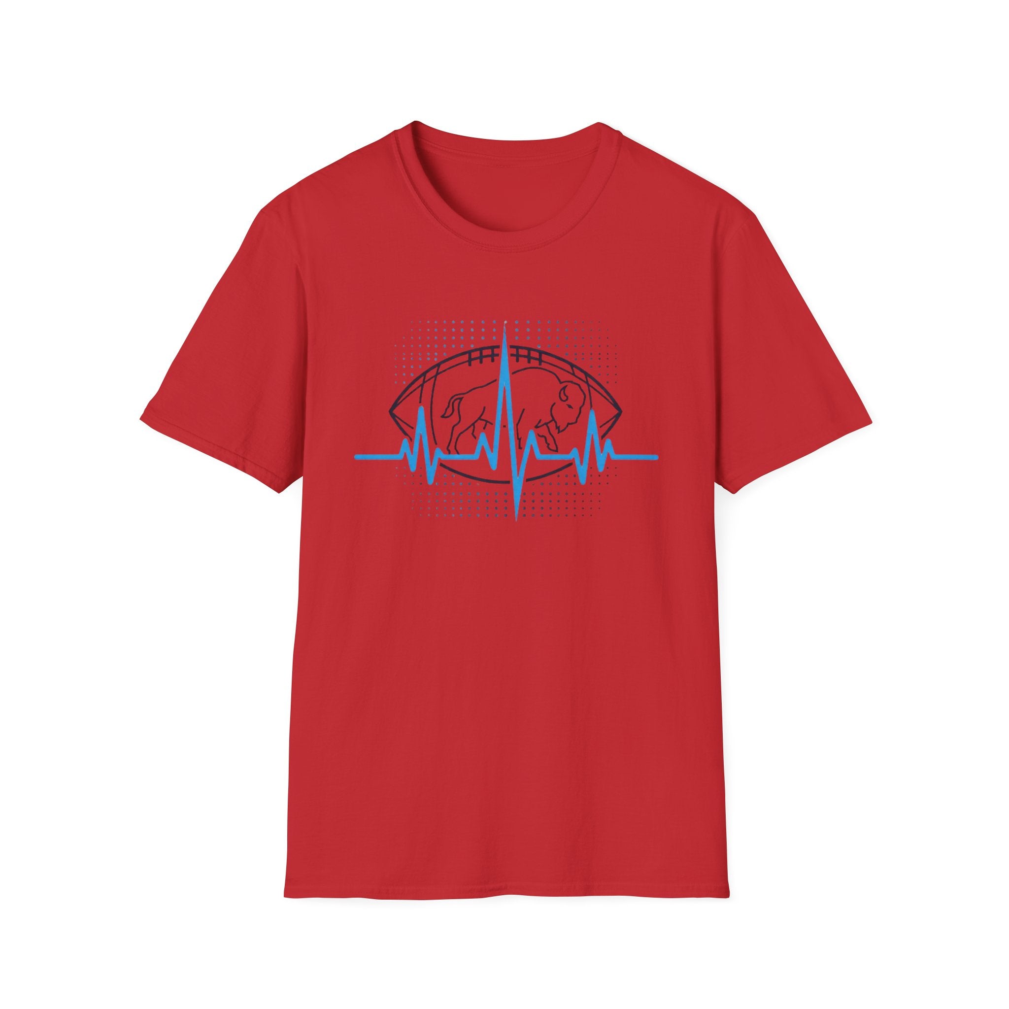 Buffalo Football Heartbeat T-Shirt