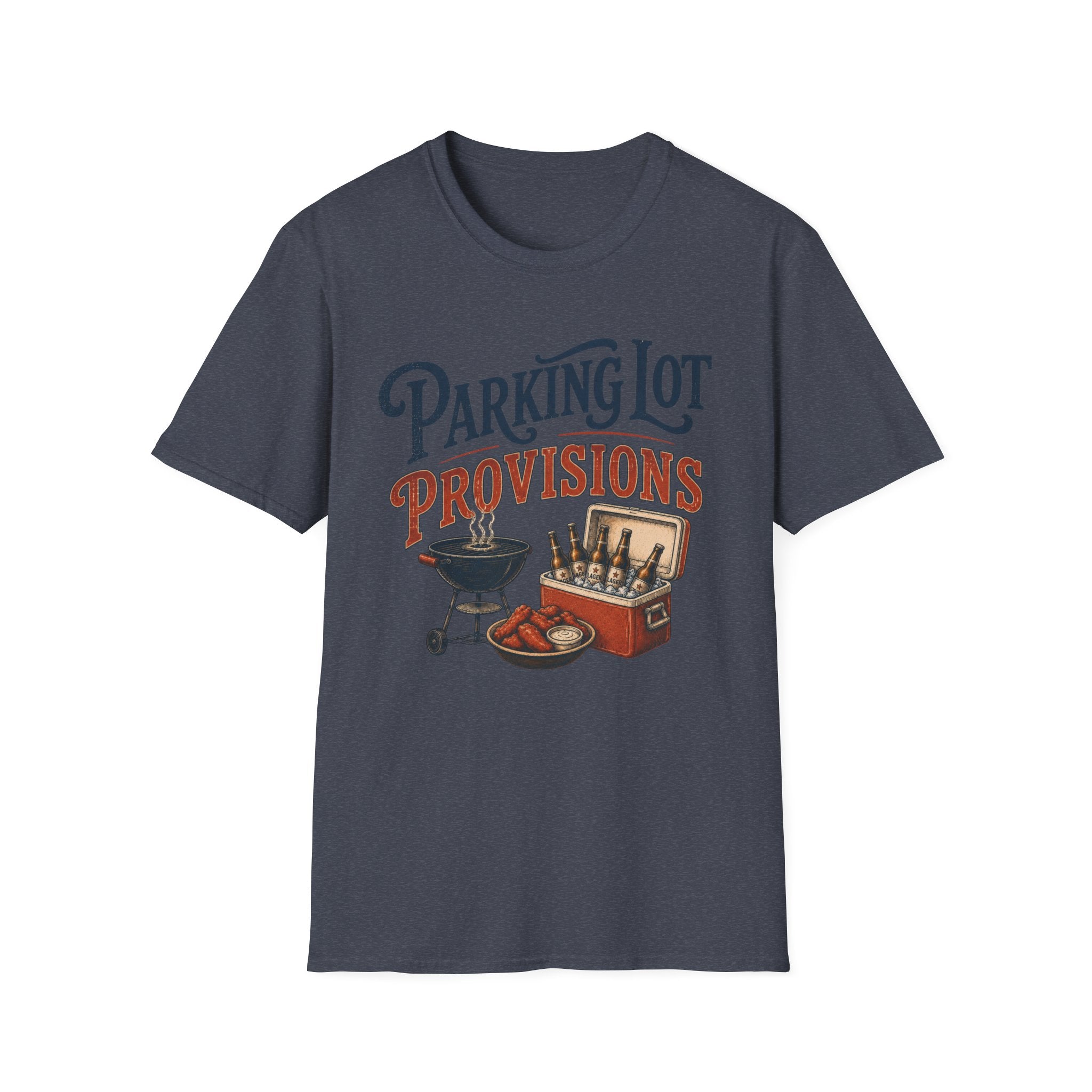 Parking Lot Provisions with Beer T-Shirt