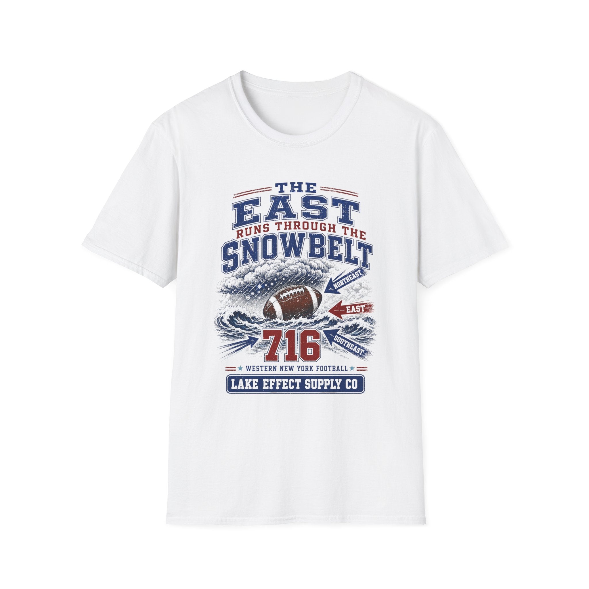 The East Runs Through The Snowbelt T-Shirt