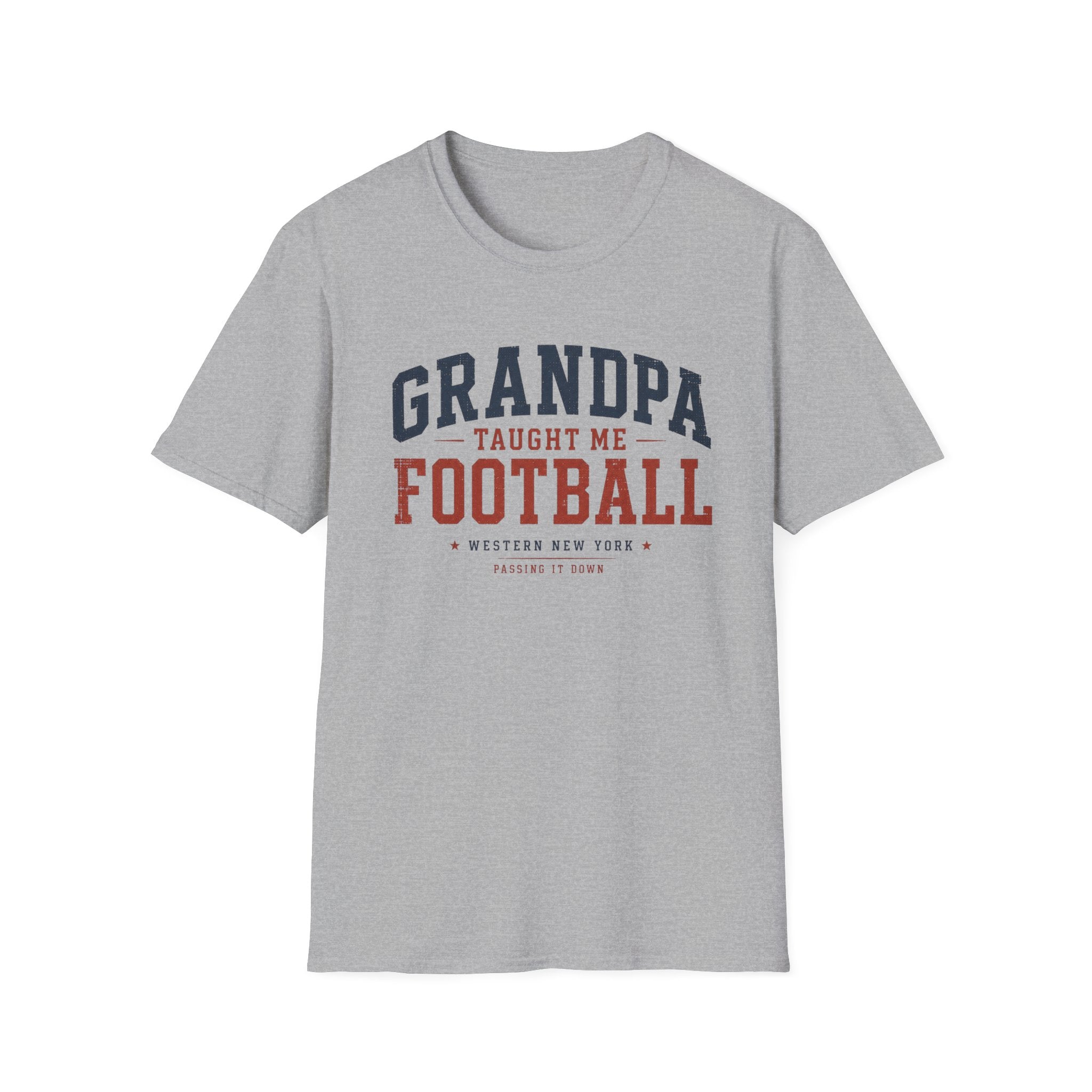 Grandpa Taught Me Football T-Shirt