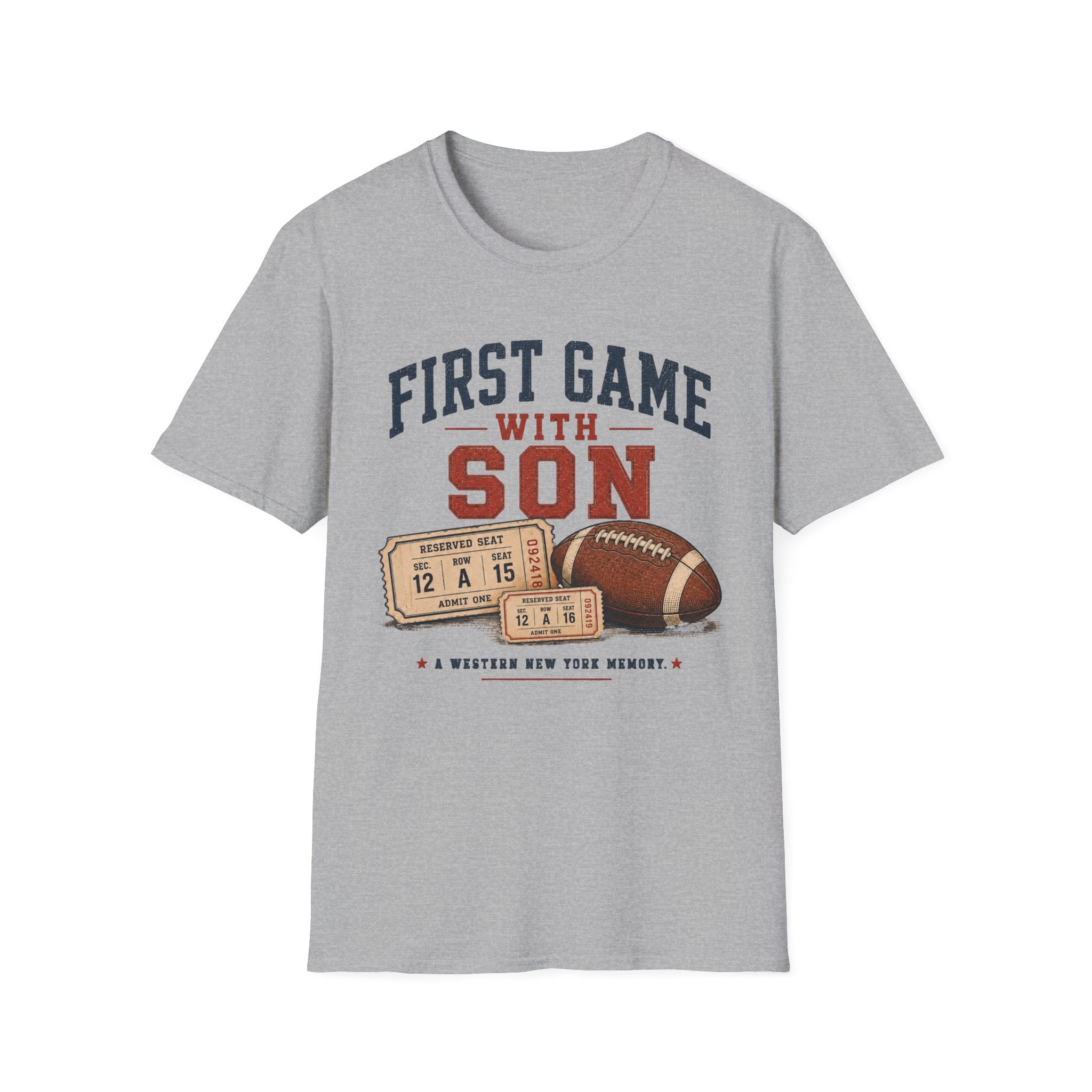 First Game With Son T-Shirt