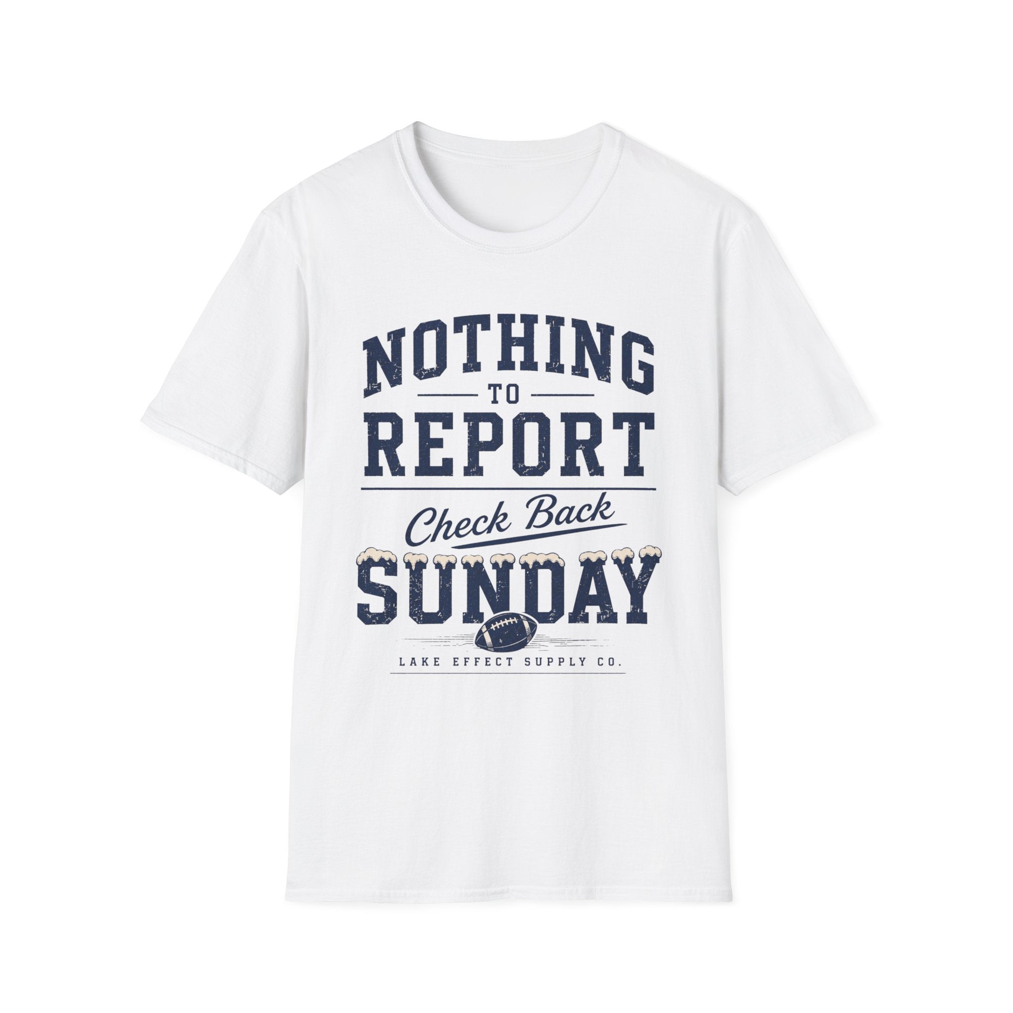 Nothing to Report Check Back Sunday T-Shirt