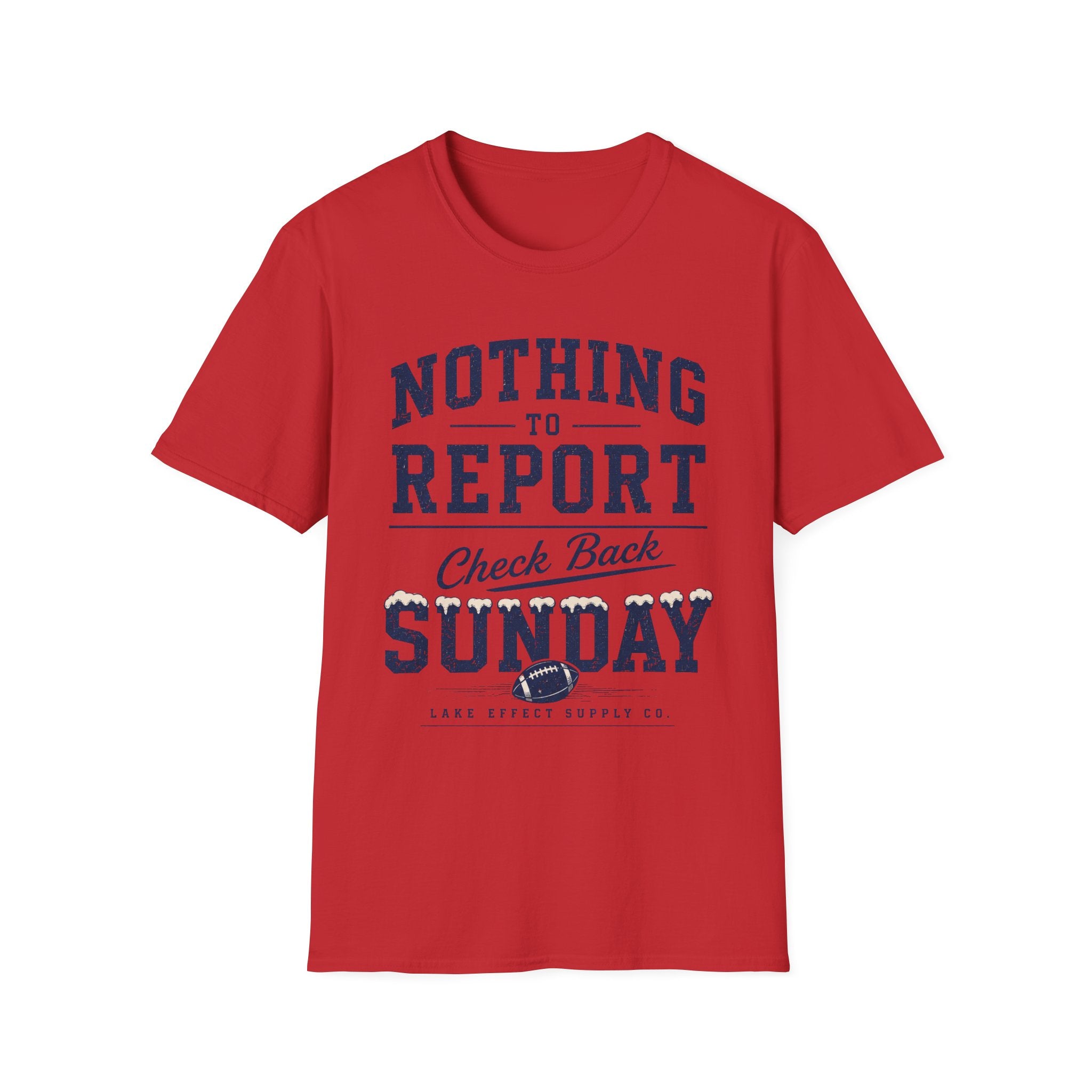 Nothing to Report Check Back Sunday T-Shirt