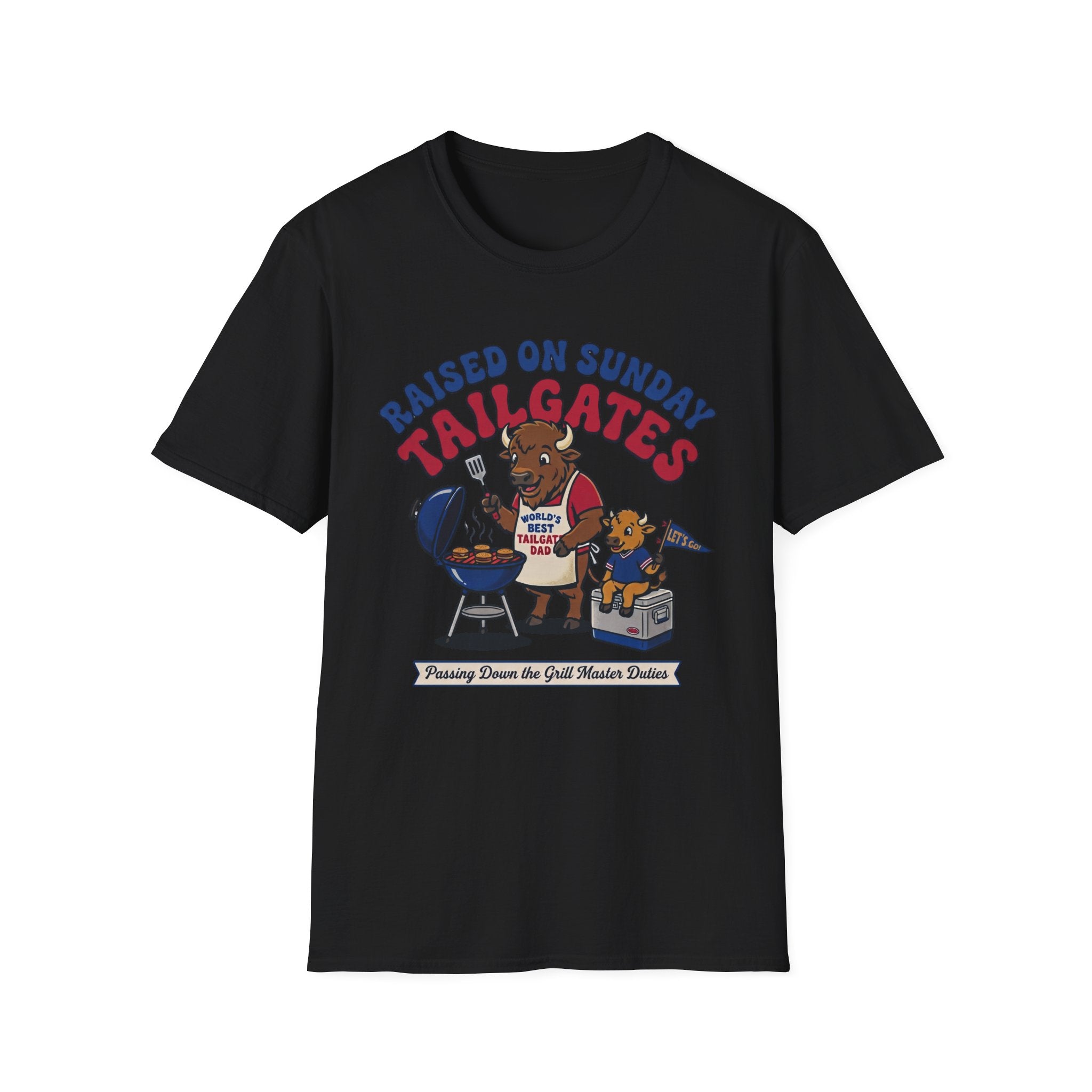 Raised on Sunday Tailgates T-Shirt