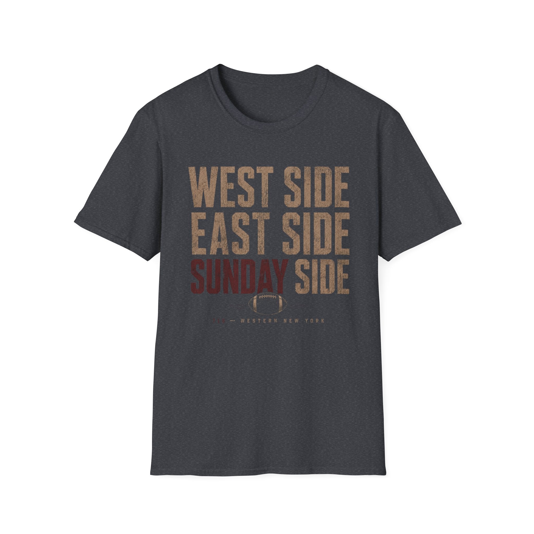 West Side East Side Sunday Side T-Shirt