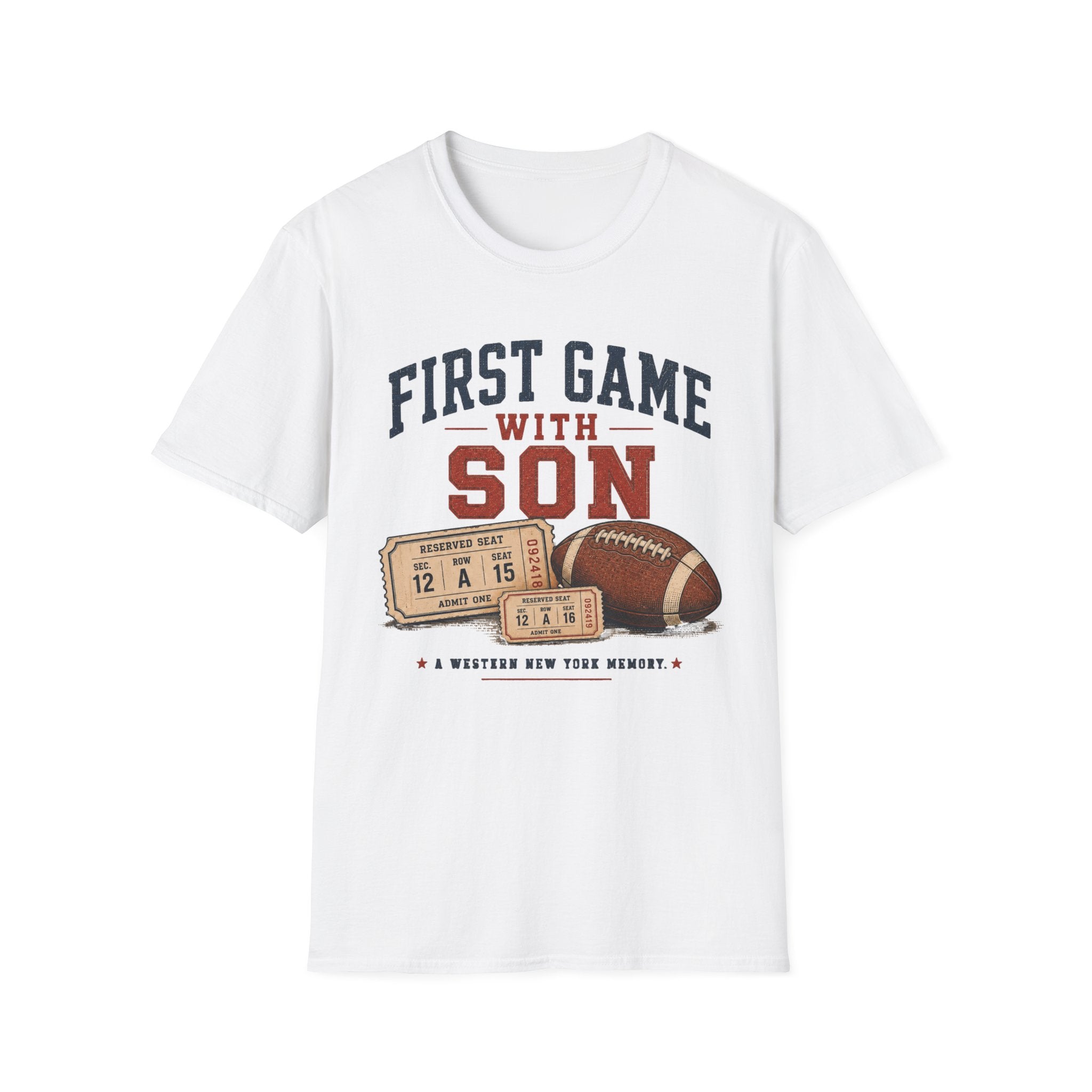First Game With Son T-Shirt