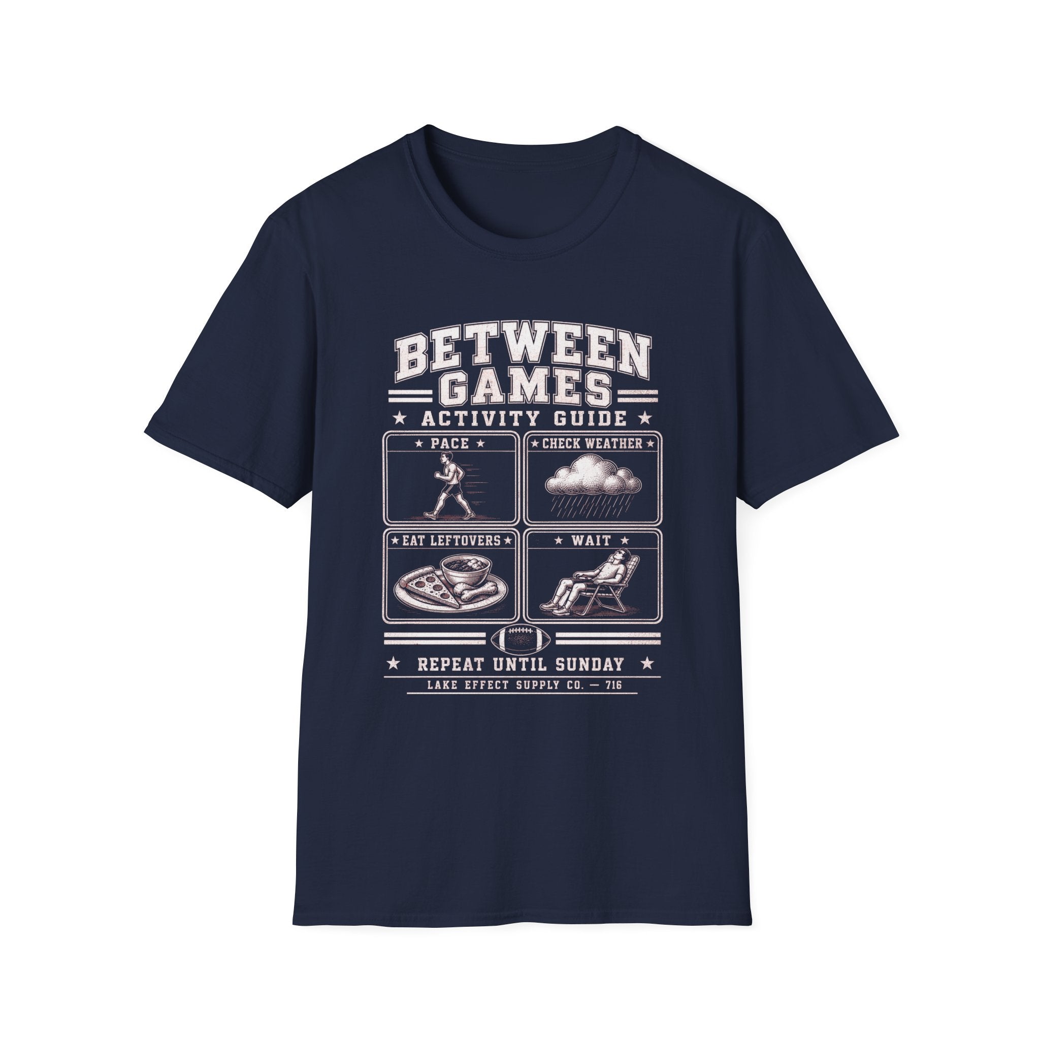 Between Games Activity Guide T-Shirt