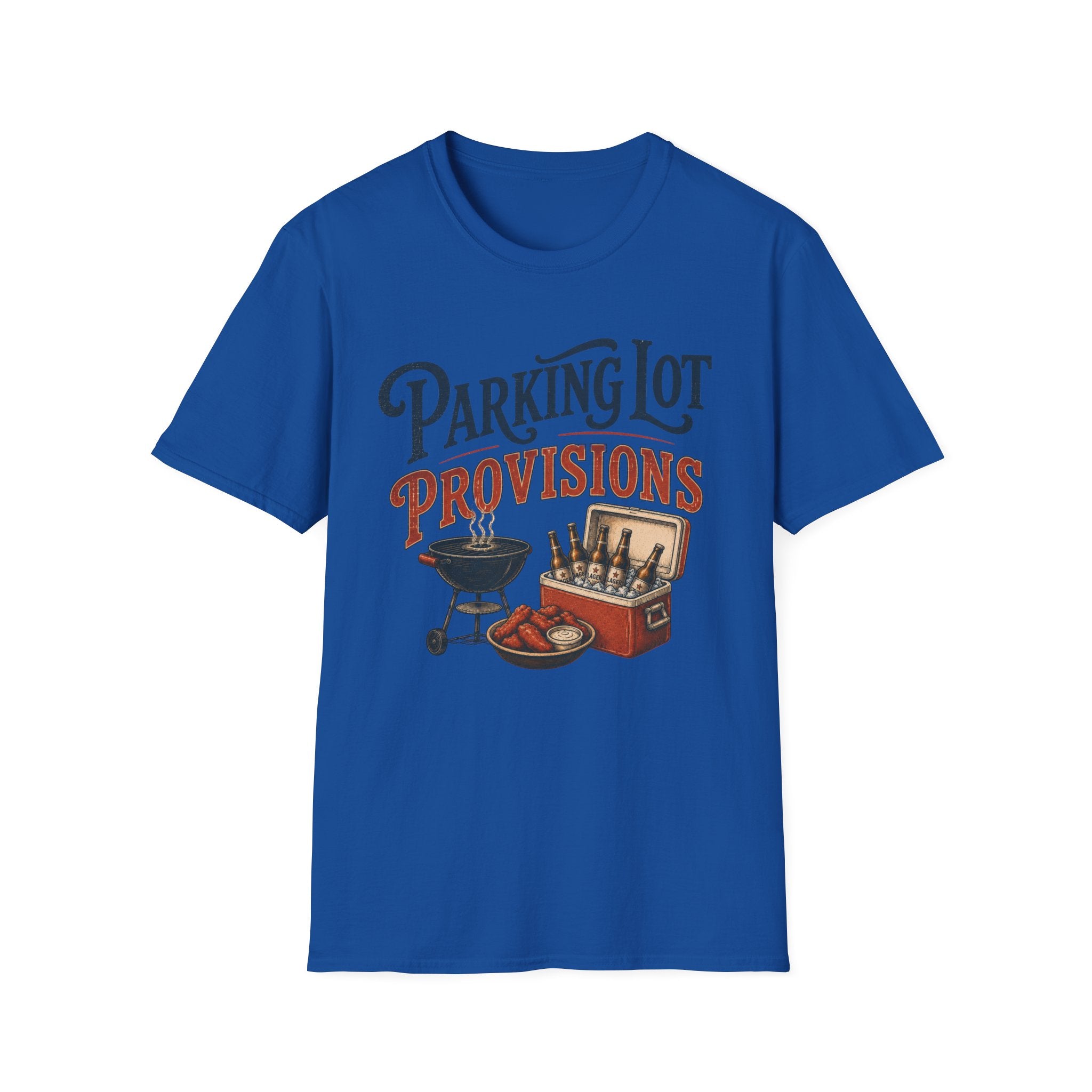 Parking Lot Provisions with Beer T-Shirt