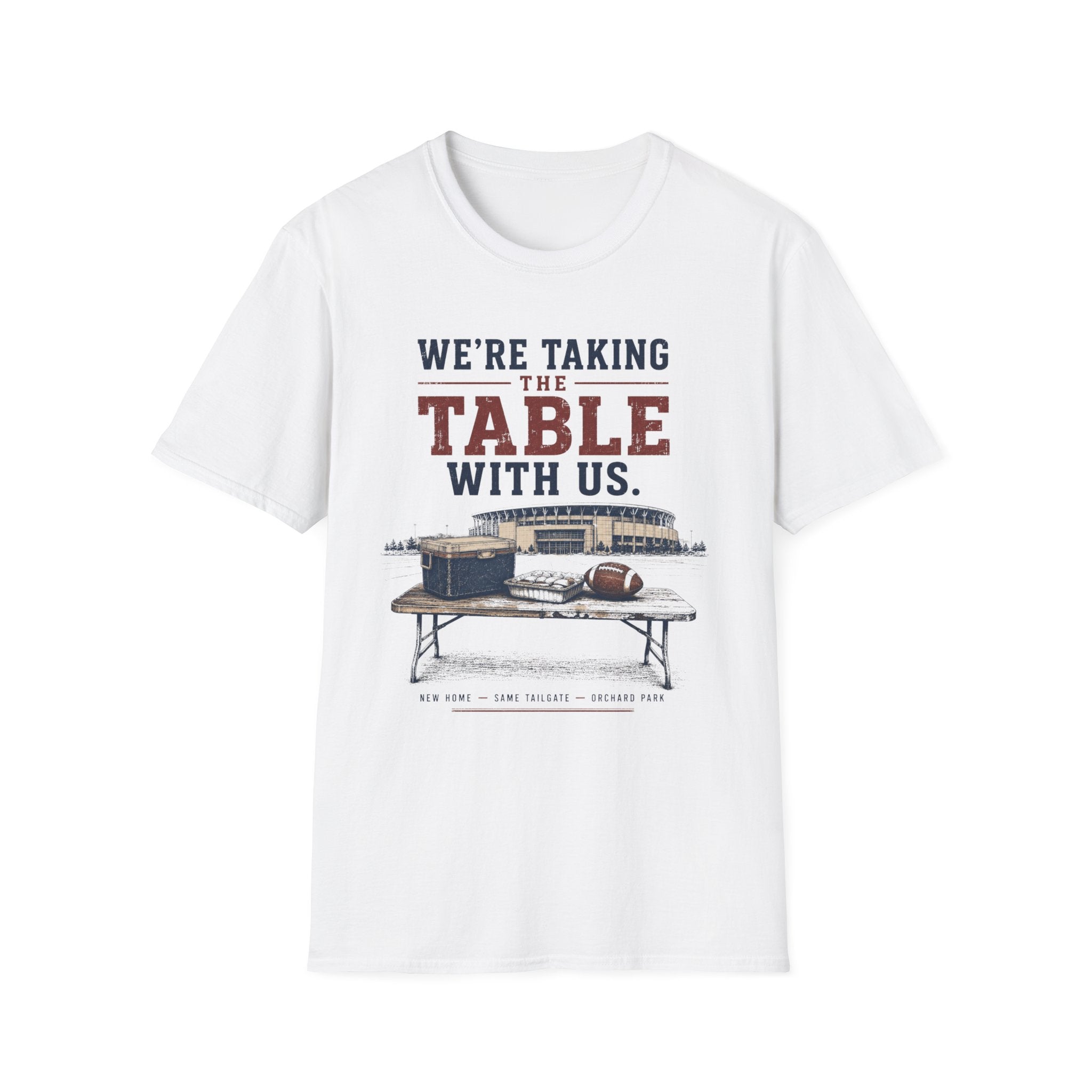 We're Taking the Table With Us T‑Shirt