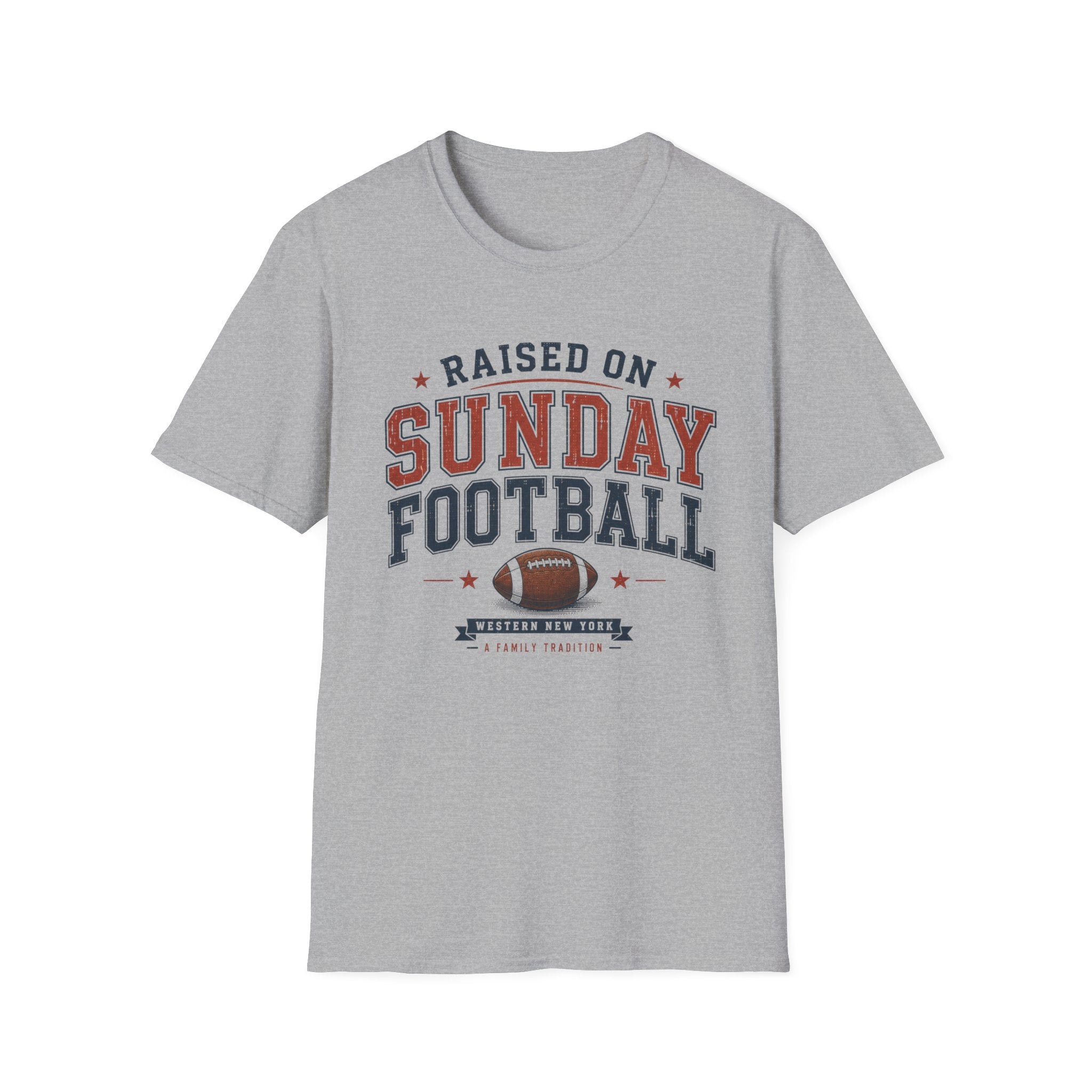 Raised on Sunday Football T-Shirt