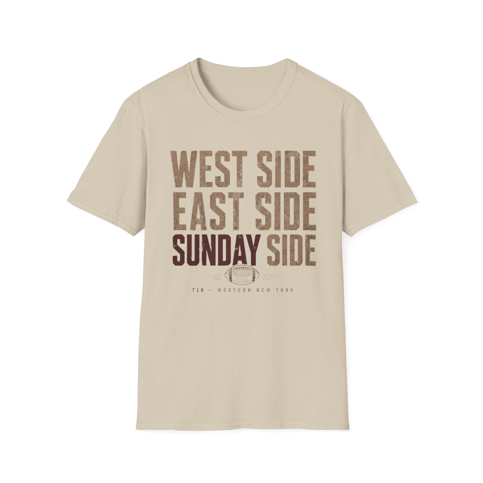 West Side East Side Sunday Side T-Shirt