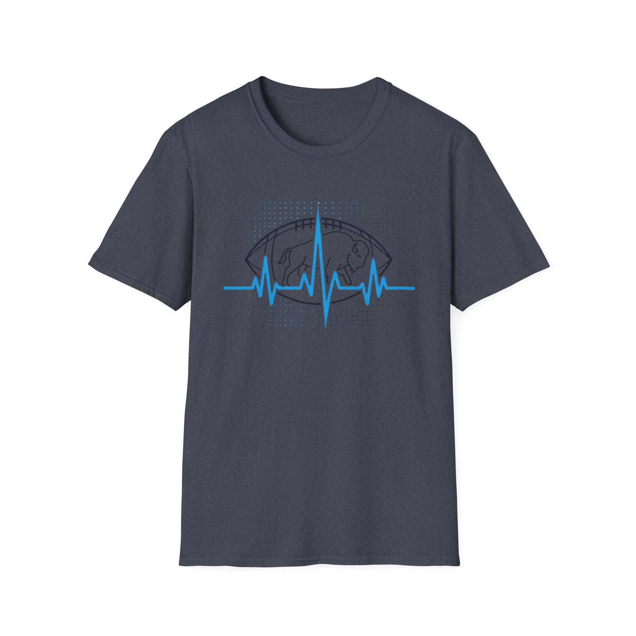 Buffalo Football Heartbeat T-Shirt