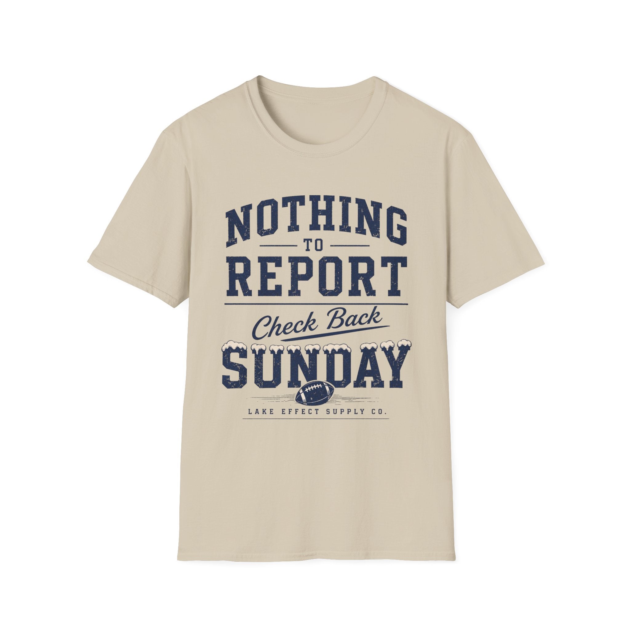 Nothing to Report Check Back Sunday T-Shirt