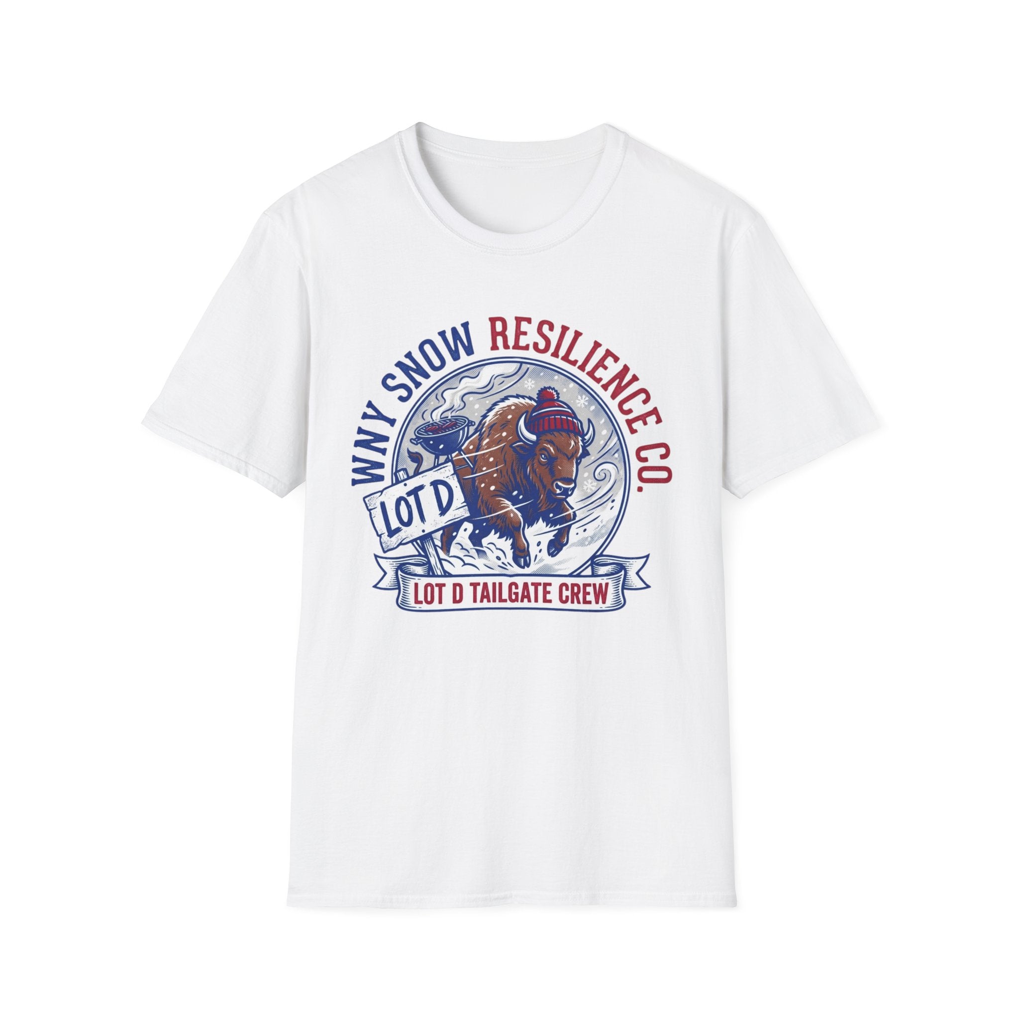 WNY Snow Resilience Co. Lot D Tailgate Crew T-Shirt
