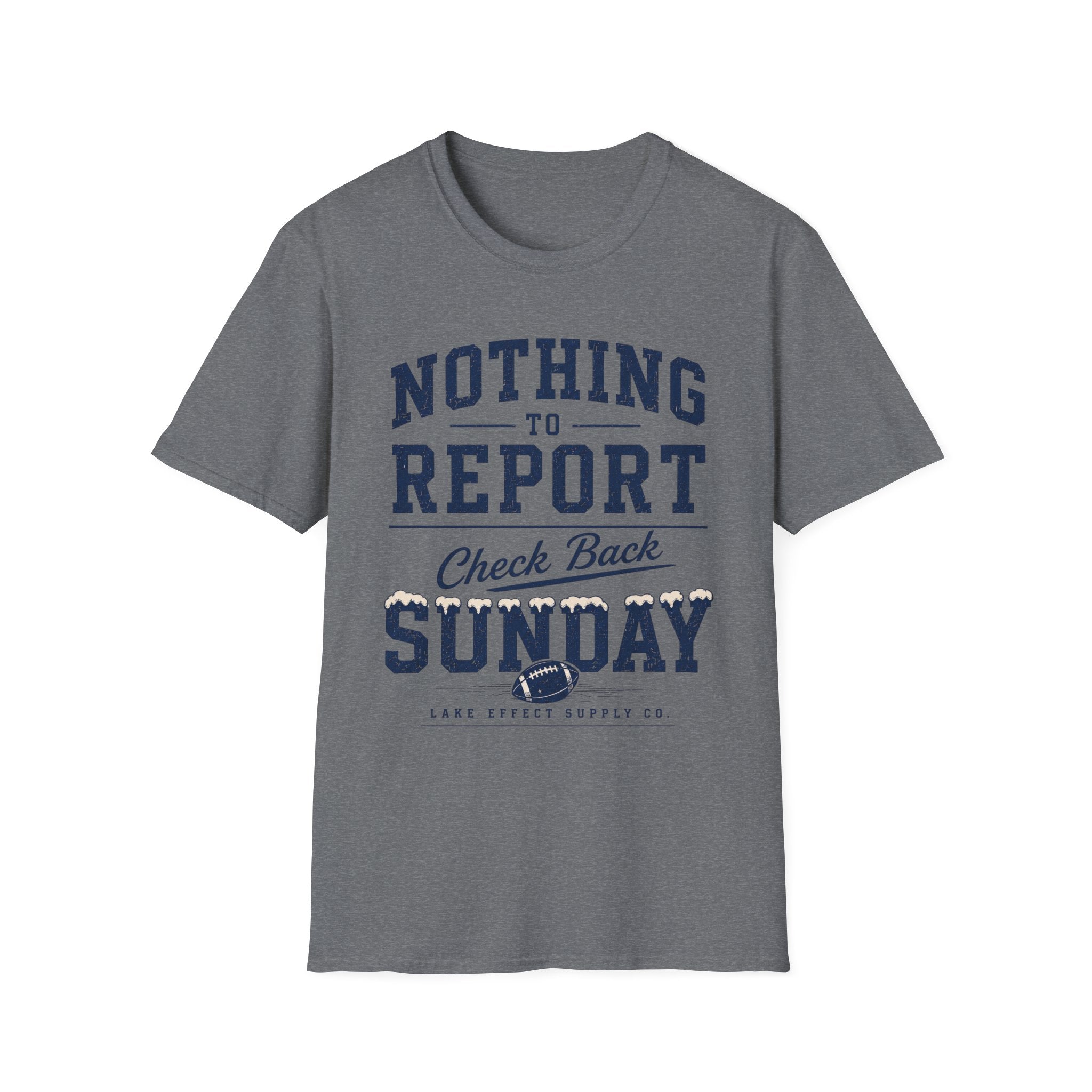 Nothing to Report Check Back Sunday T-Shirt