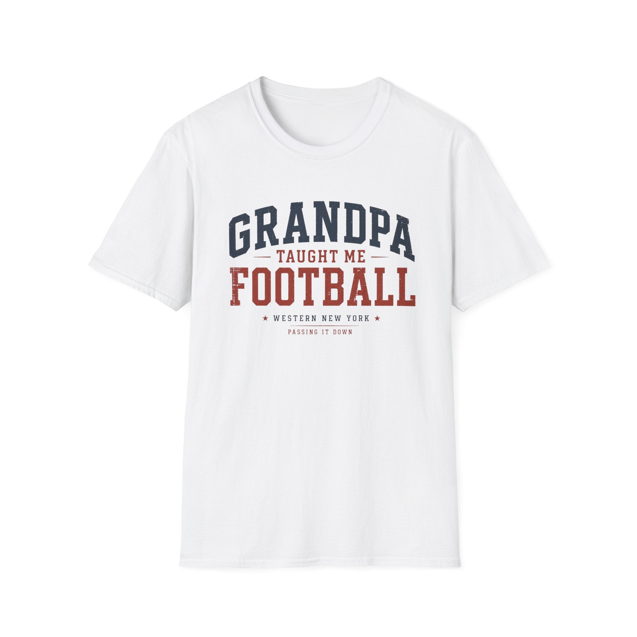 Grandpa Taught Me Football T-Shirt