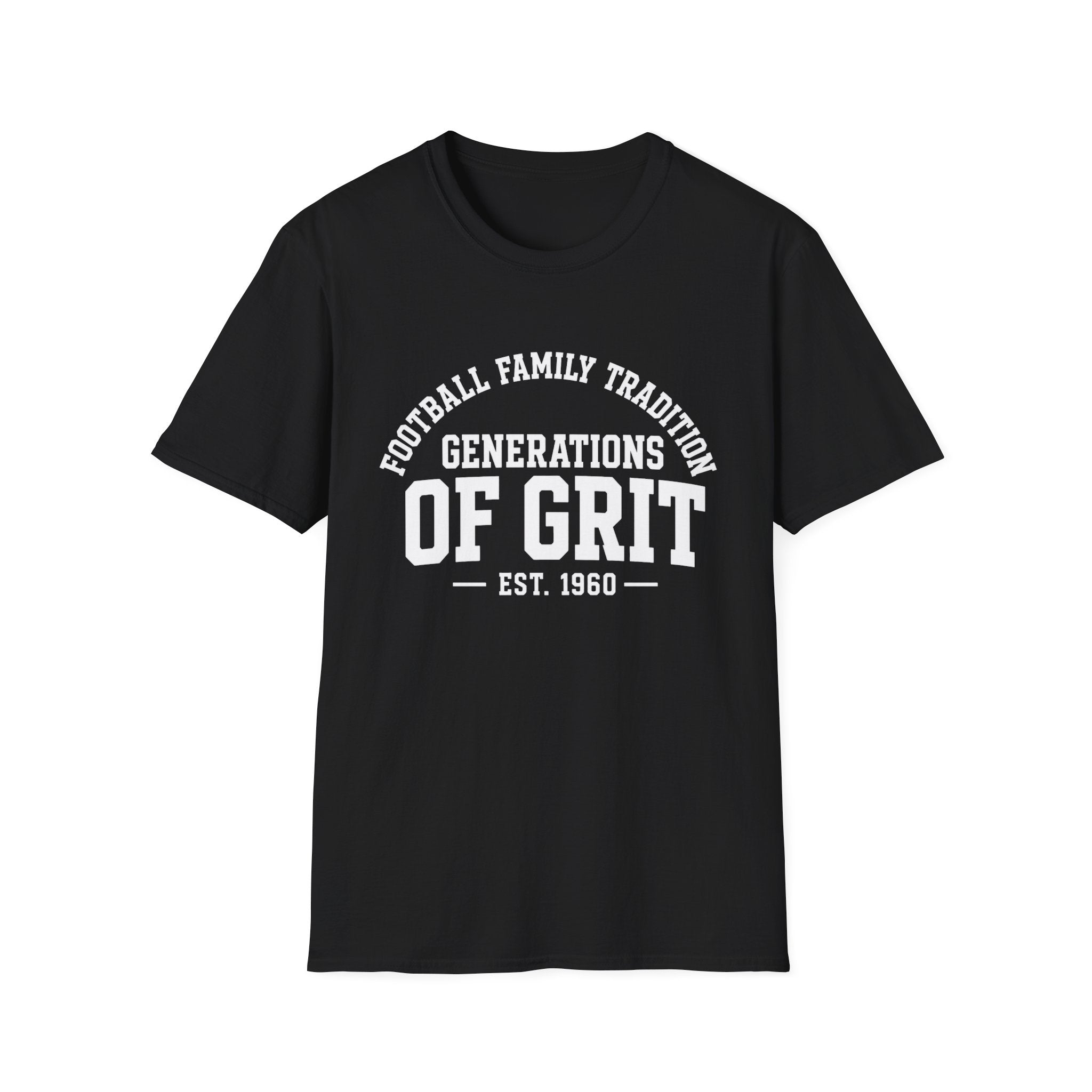 Generations of Grit Football Family T-Shirt