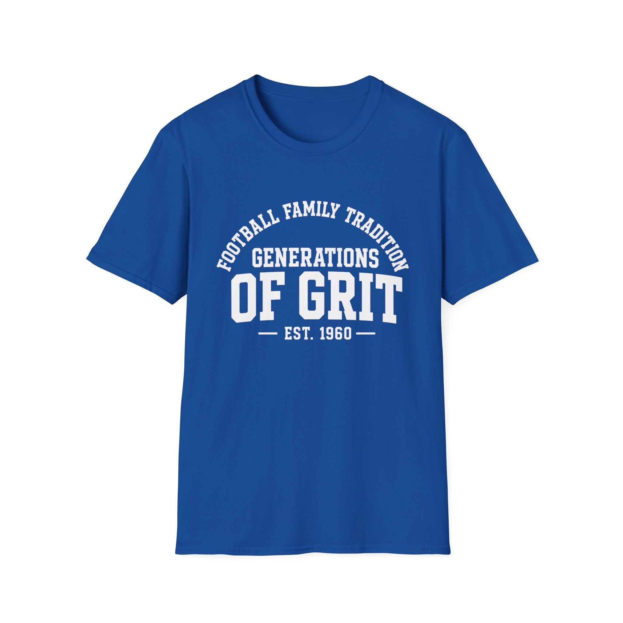 Generations of Grit Football Family T-Shirt