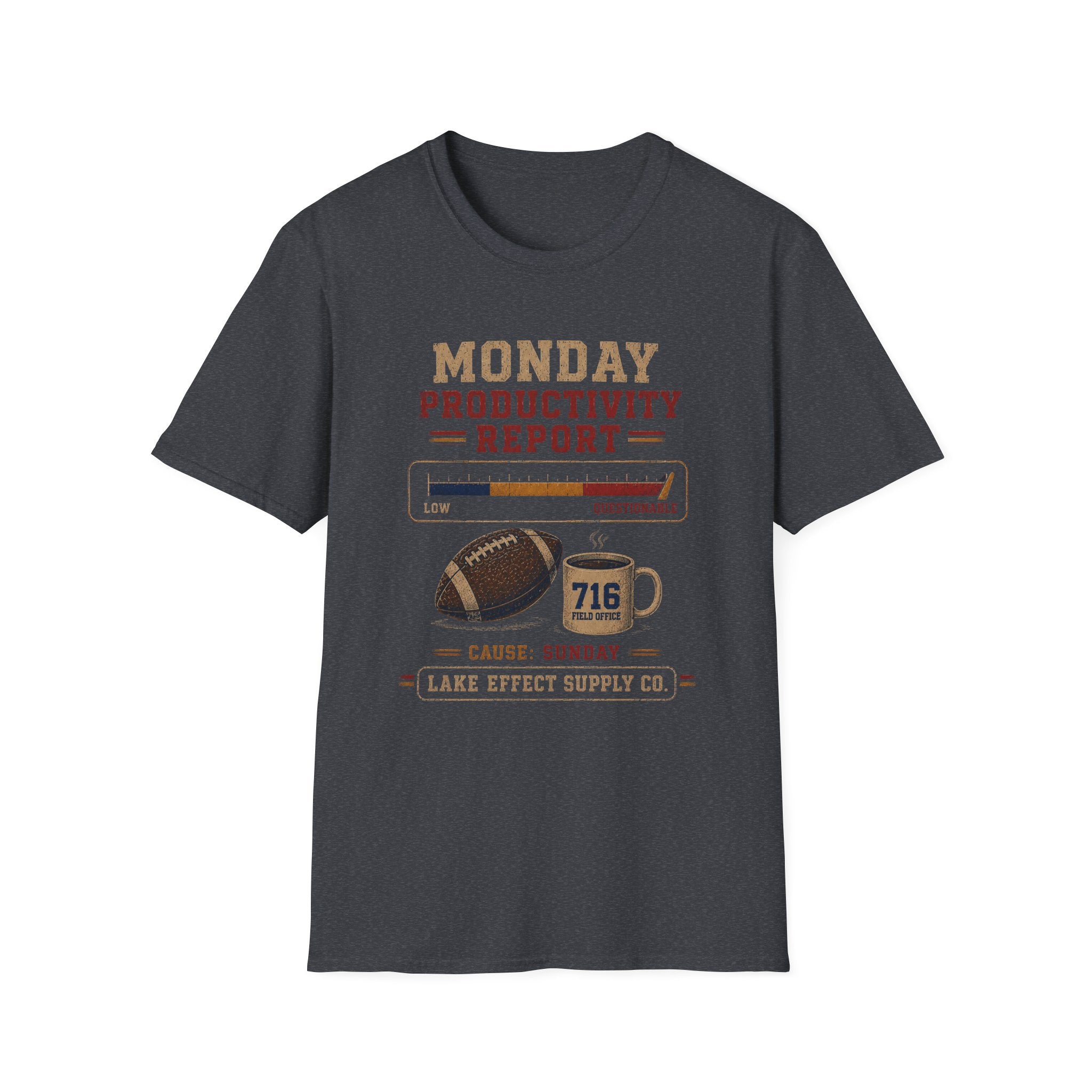 Monday Productivity Report T‑Shirt