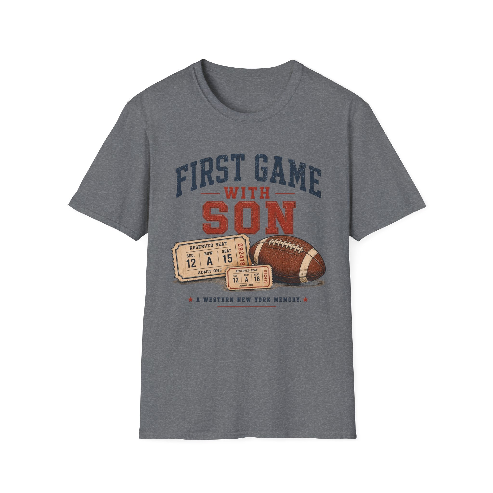First Game With Son T-Shirt