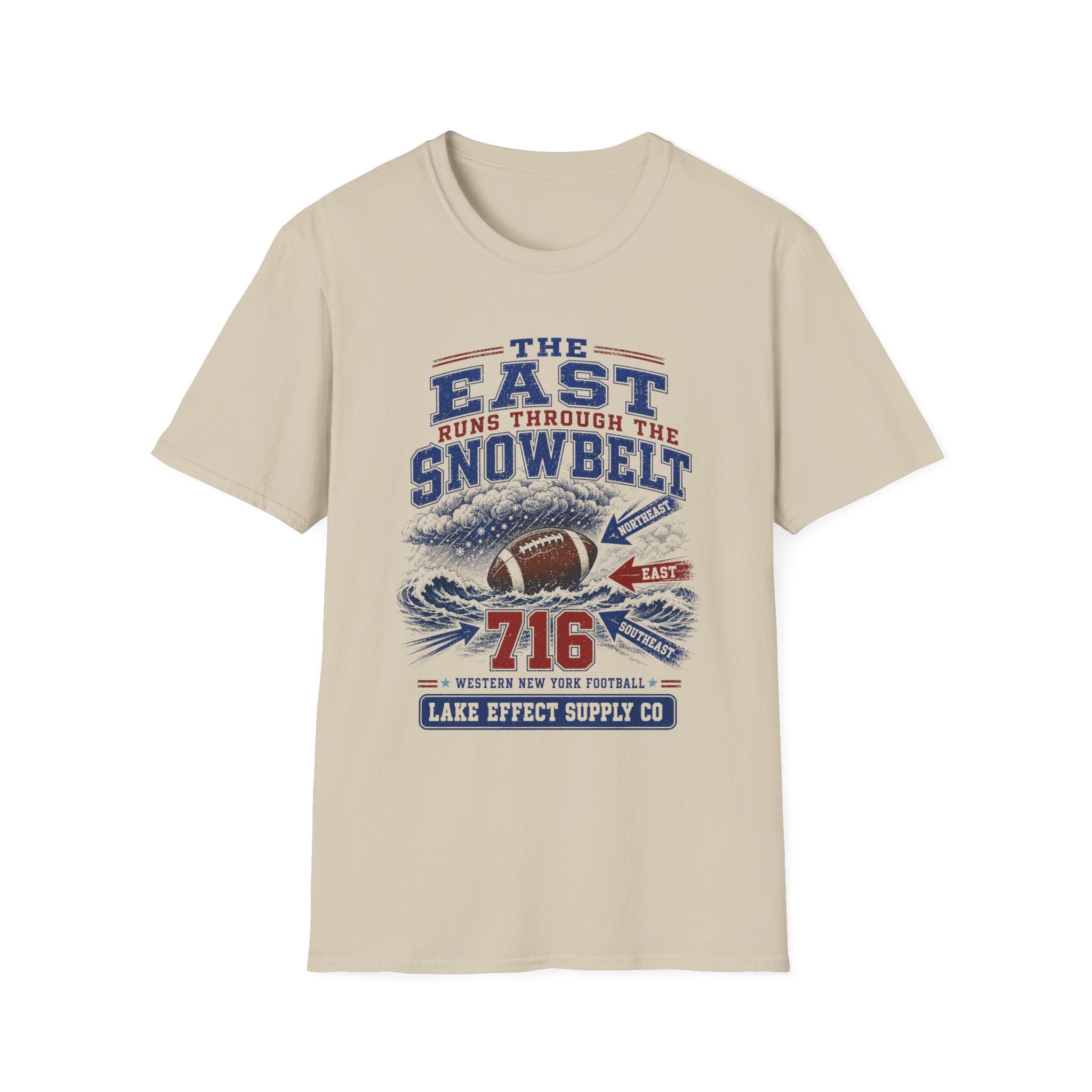 The East Runs Through The Snowbelt T-Shirt