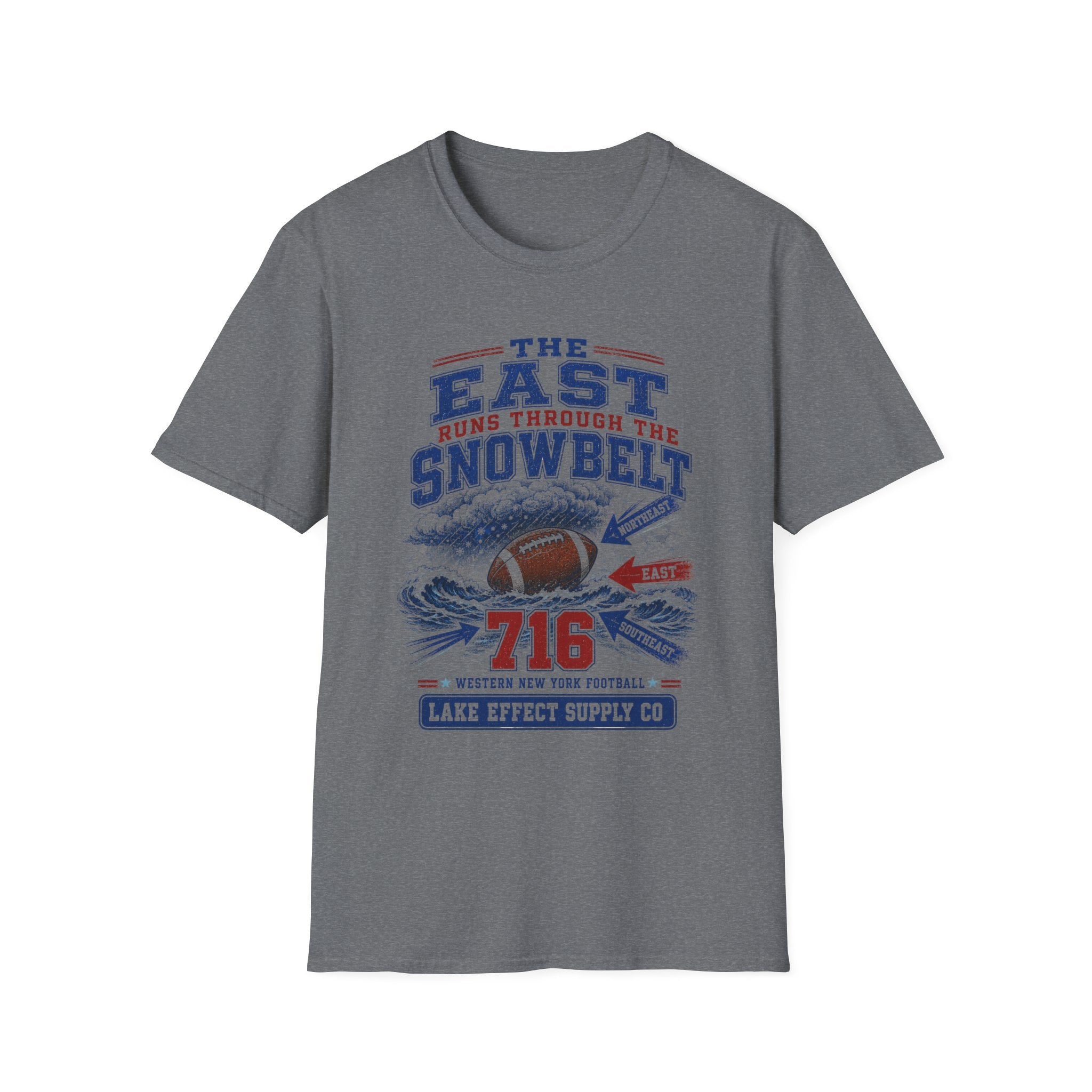 The East Runs Through The Snowbelt T-Shirt