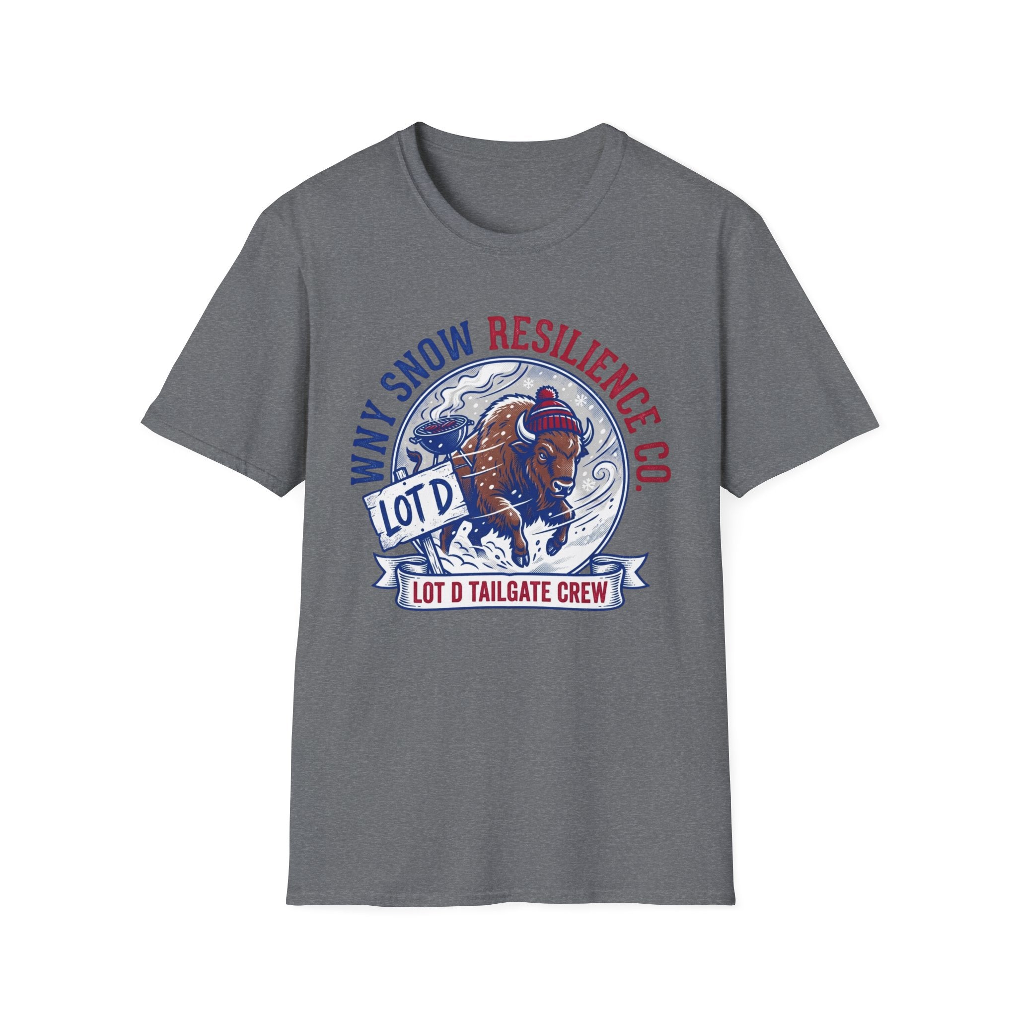 WNY Snow Resilience Co. Lot D Tailgate Crew T-Shirt
