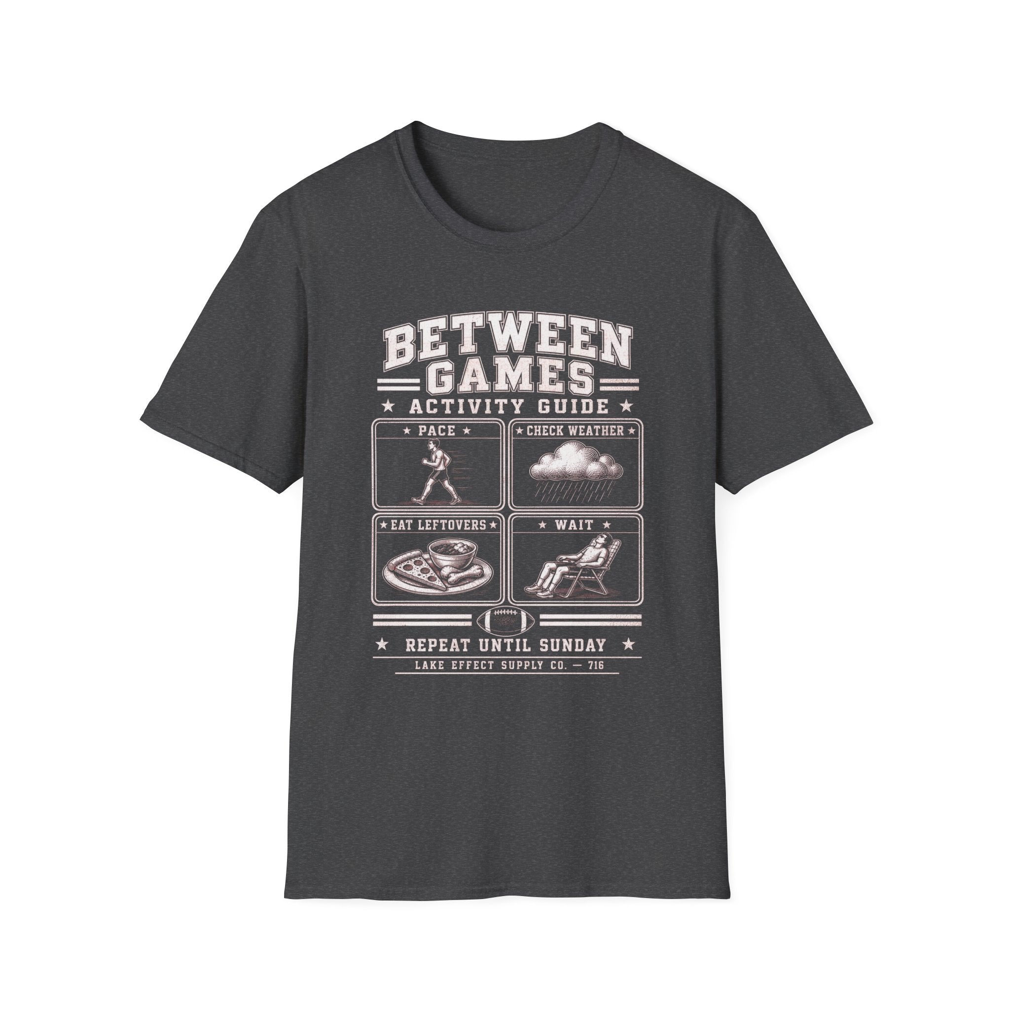 Between Games Activity Guide T-Shirt
