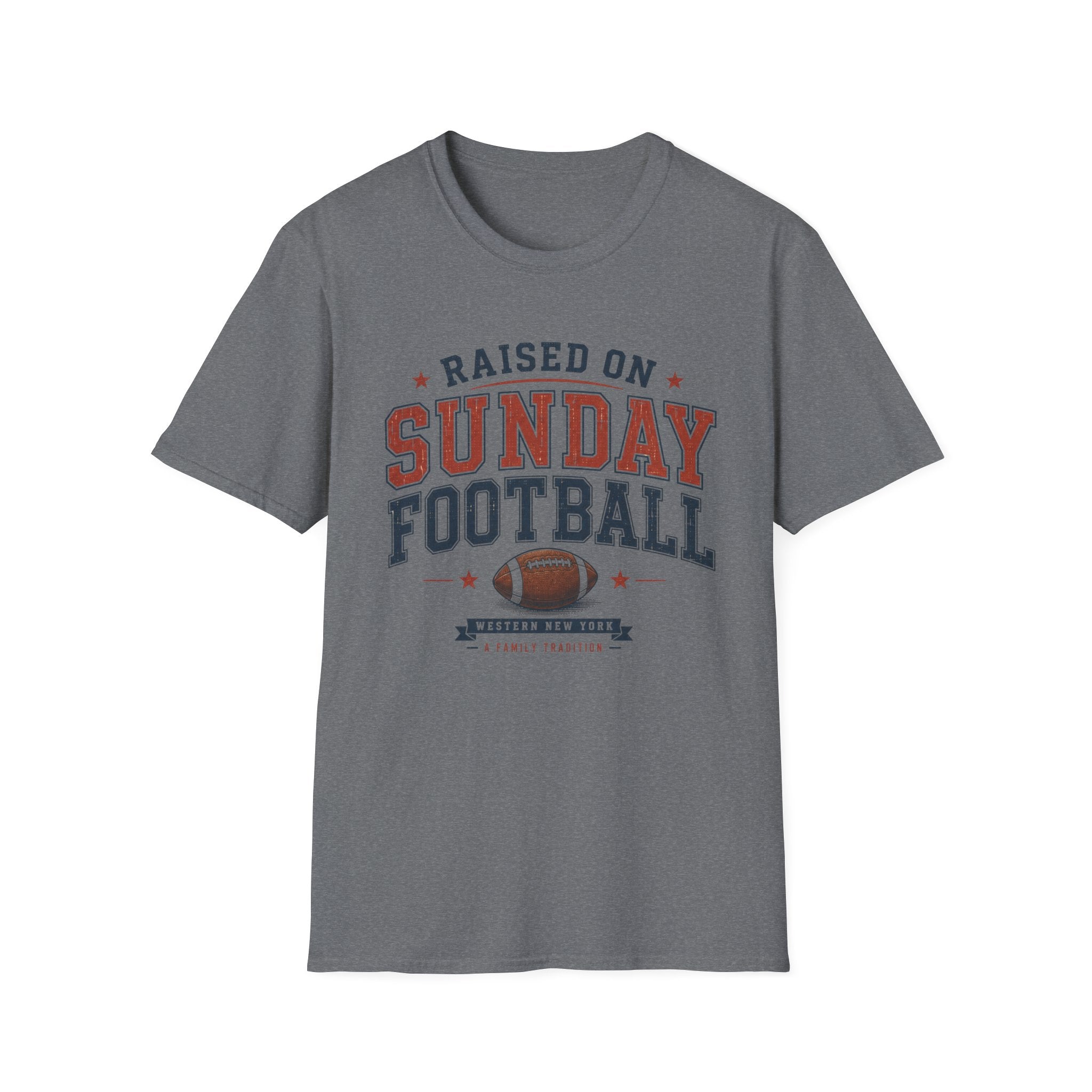 Raised on Sunday Football T-Shirt