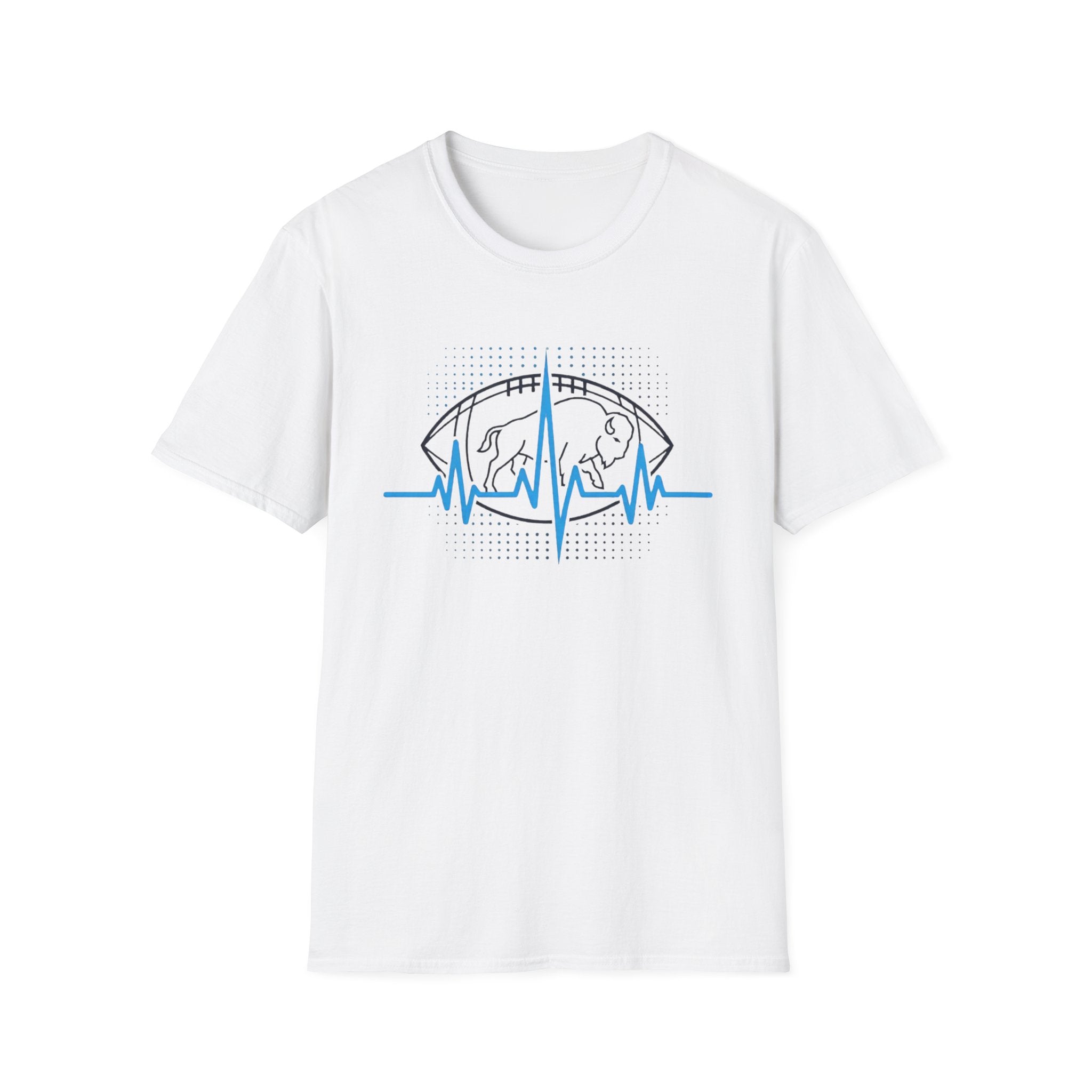 Buffalo Football Heartbeat T-Shirt