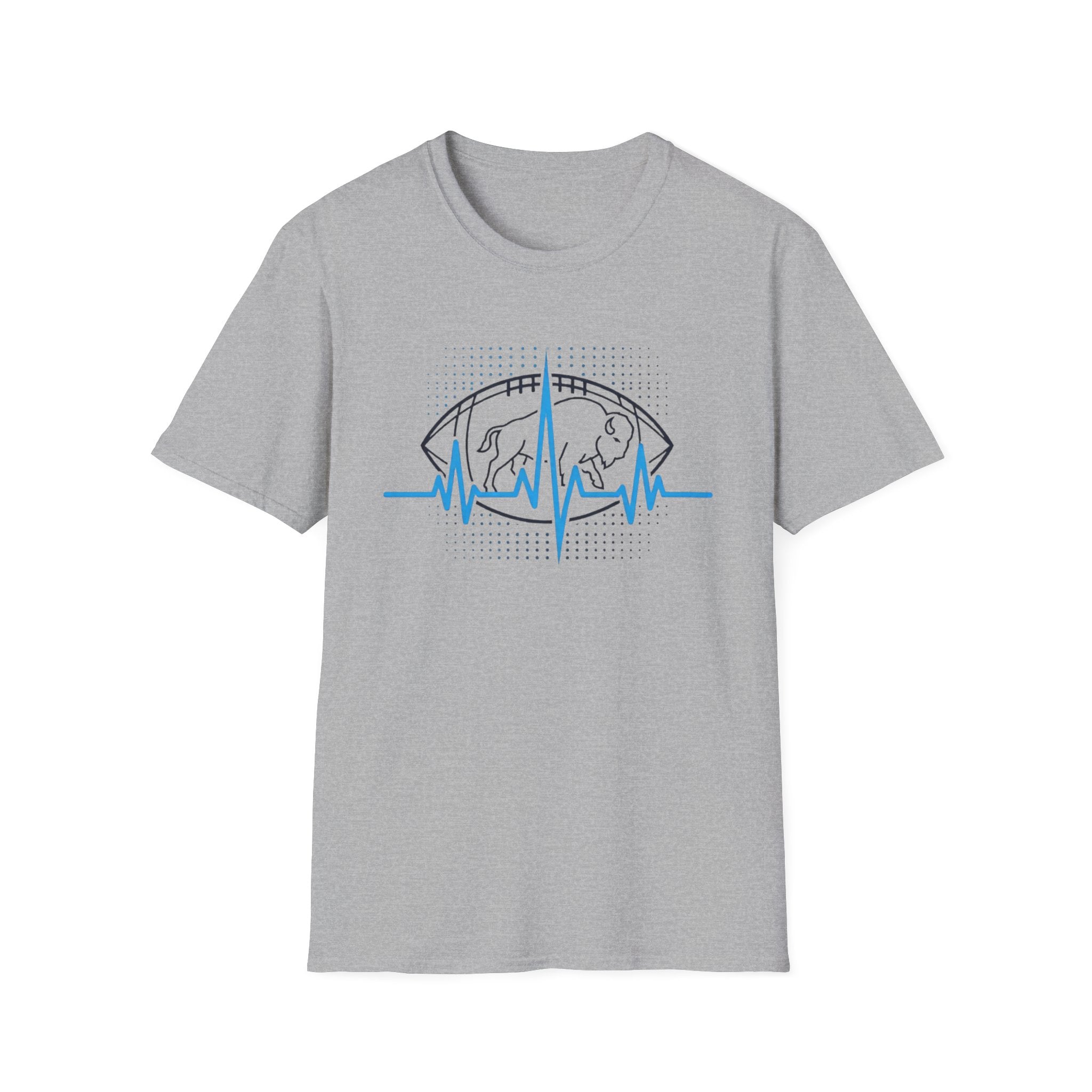 Buffalo Football Heartbeat T-Shirt