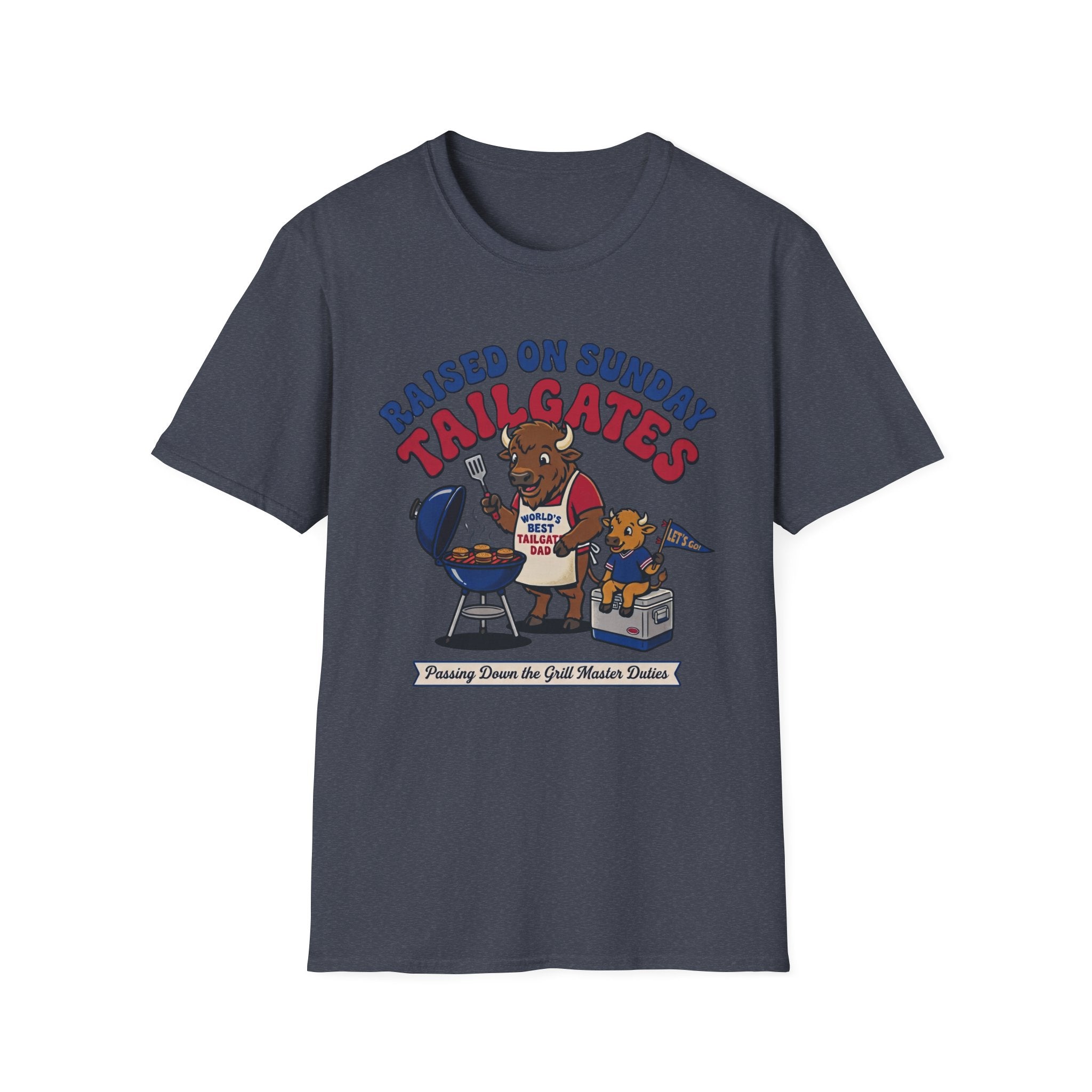 Raised on Sunday Tailgates T-Shirt